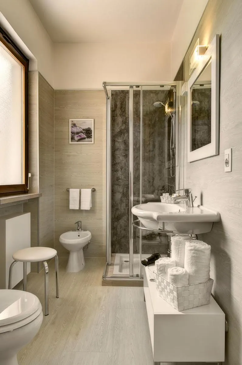 Bathroom in Hotel Erika