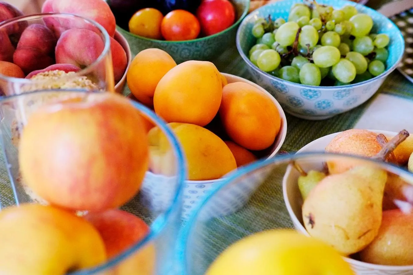Buffet breakfast in Hotel Erika