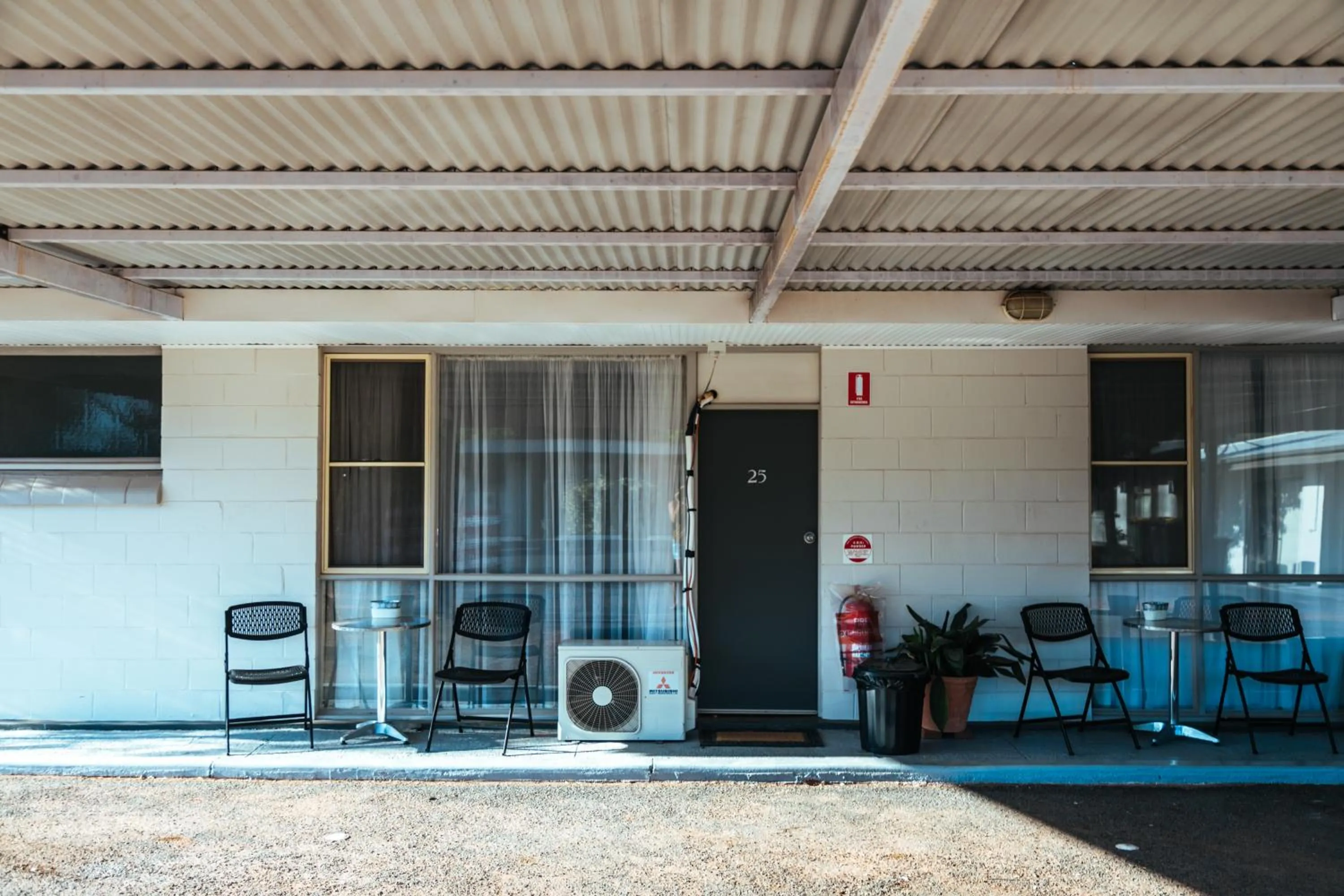 Property building in Copper City Motel