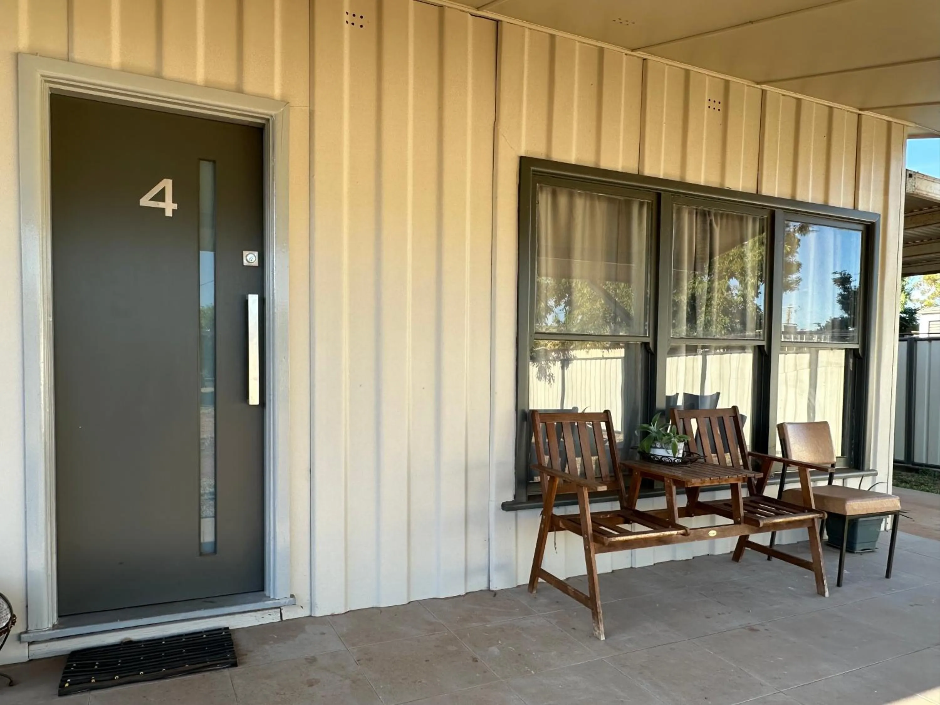 Balcony/Terrace in Copper City Motel