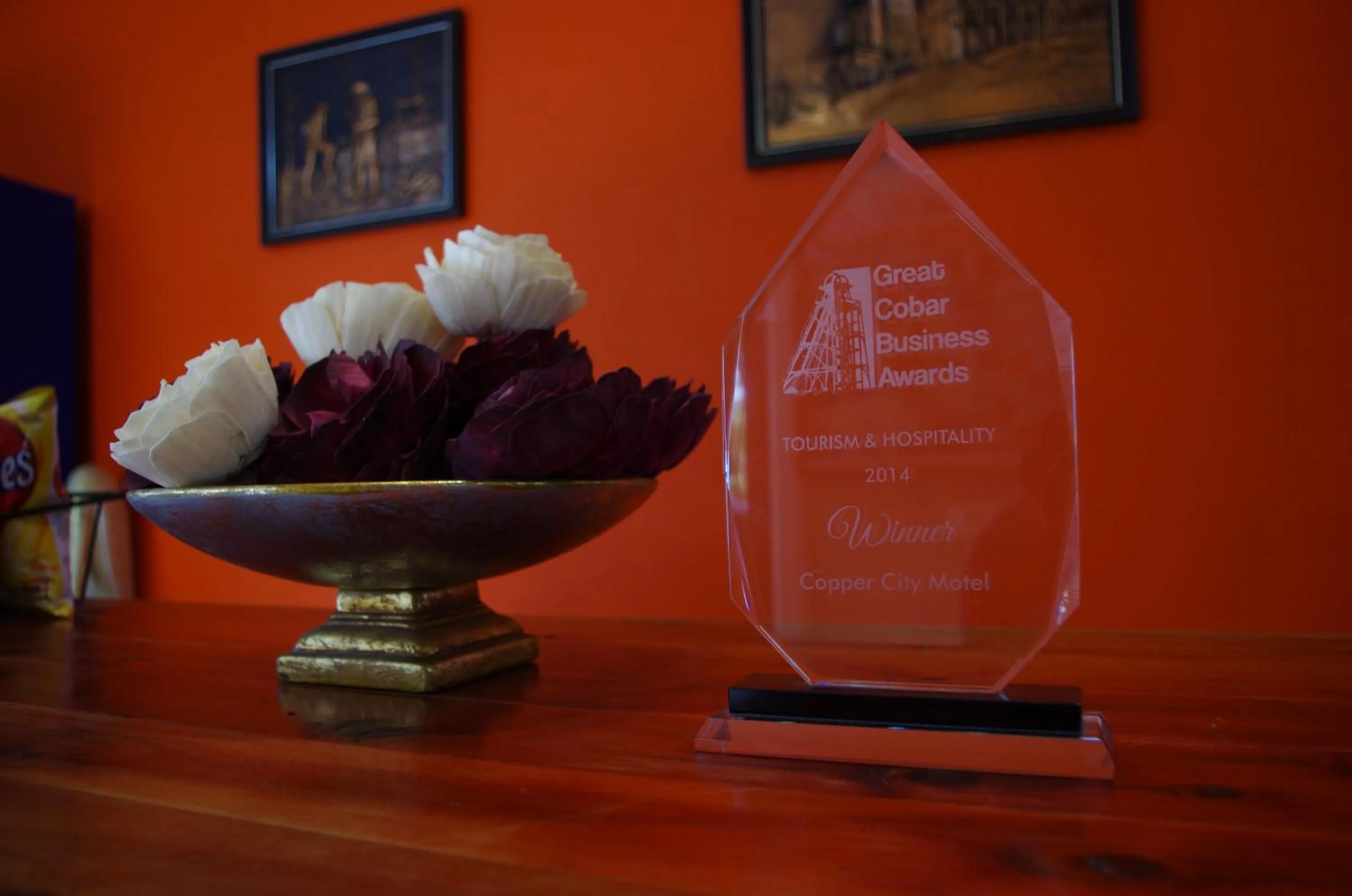 Property building in Copper City Motel