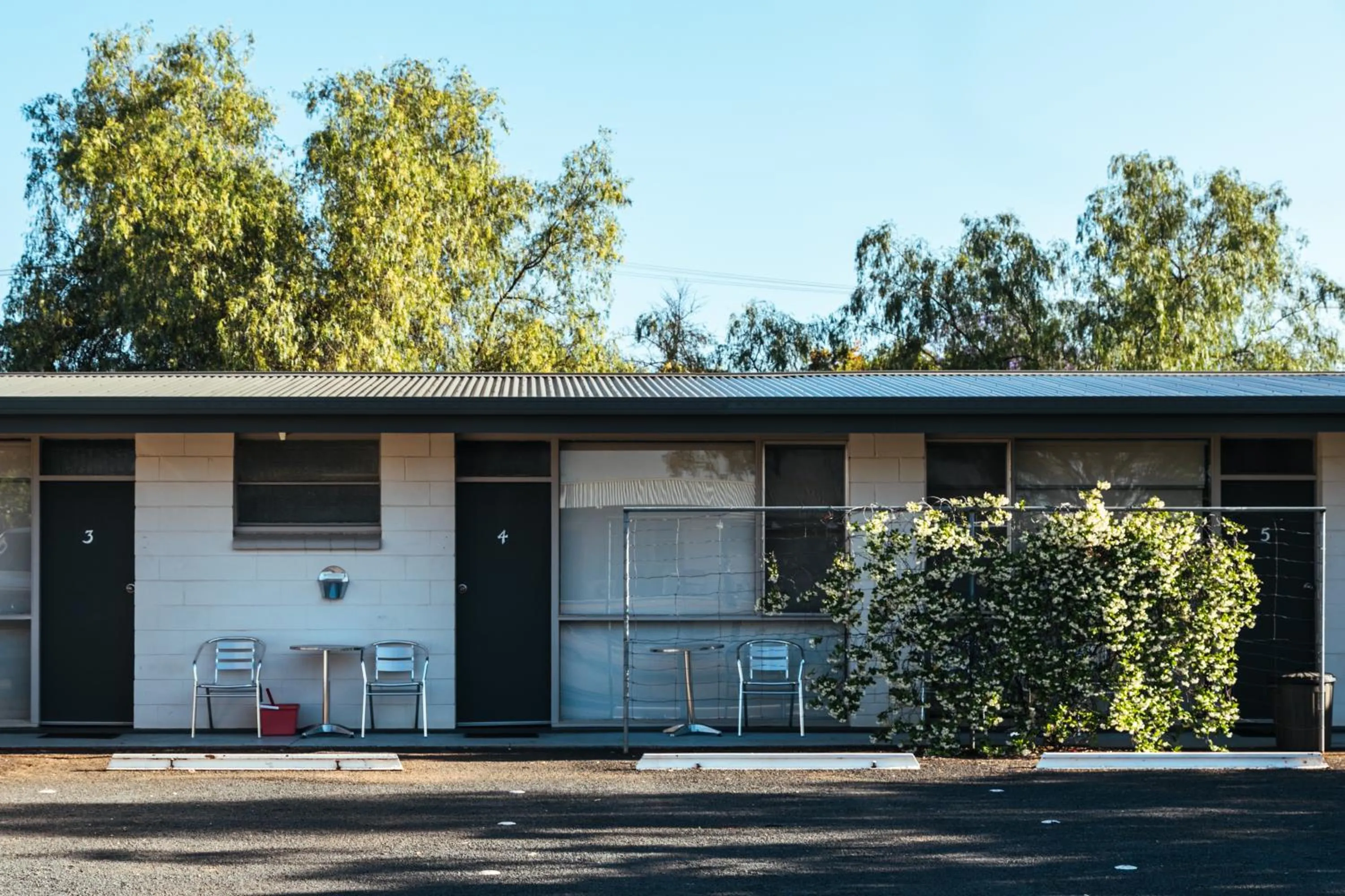 Property building in Copper City Motel