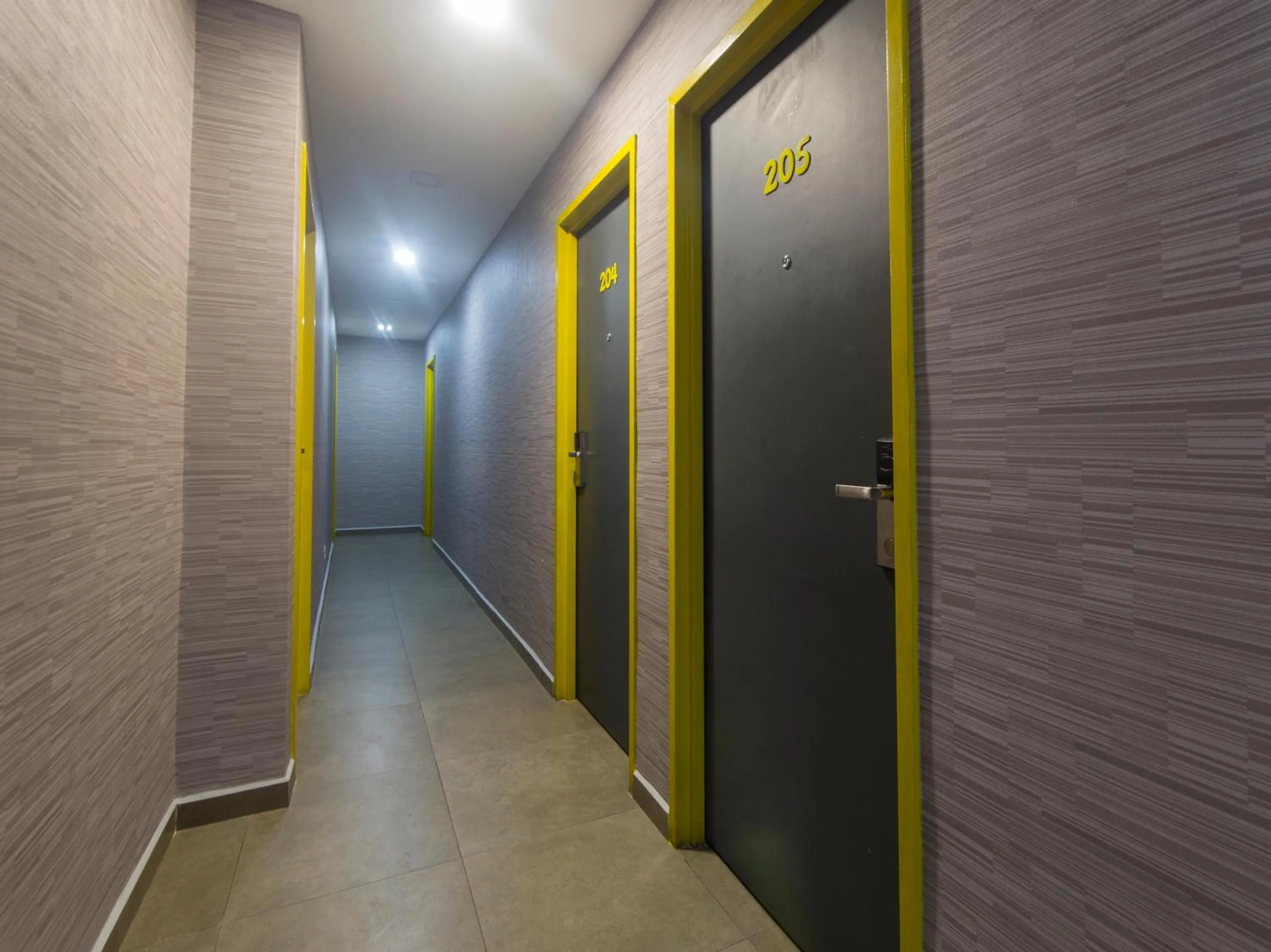 Floor plan in OYO 876 Hotel Sanctuary