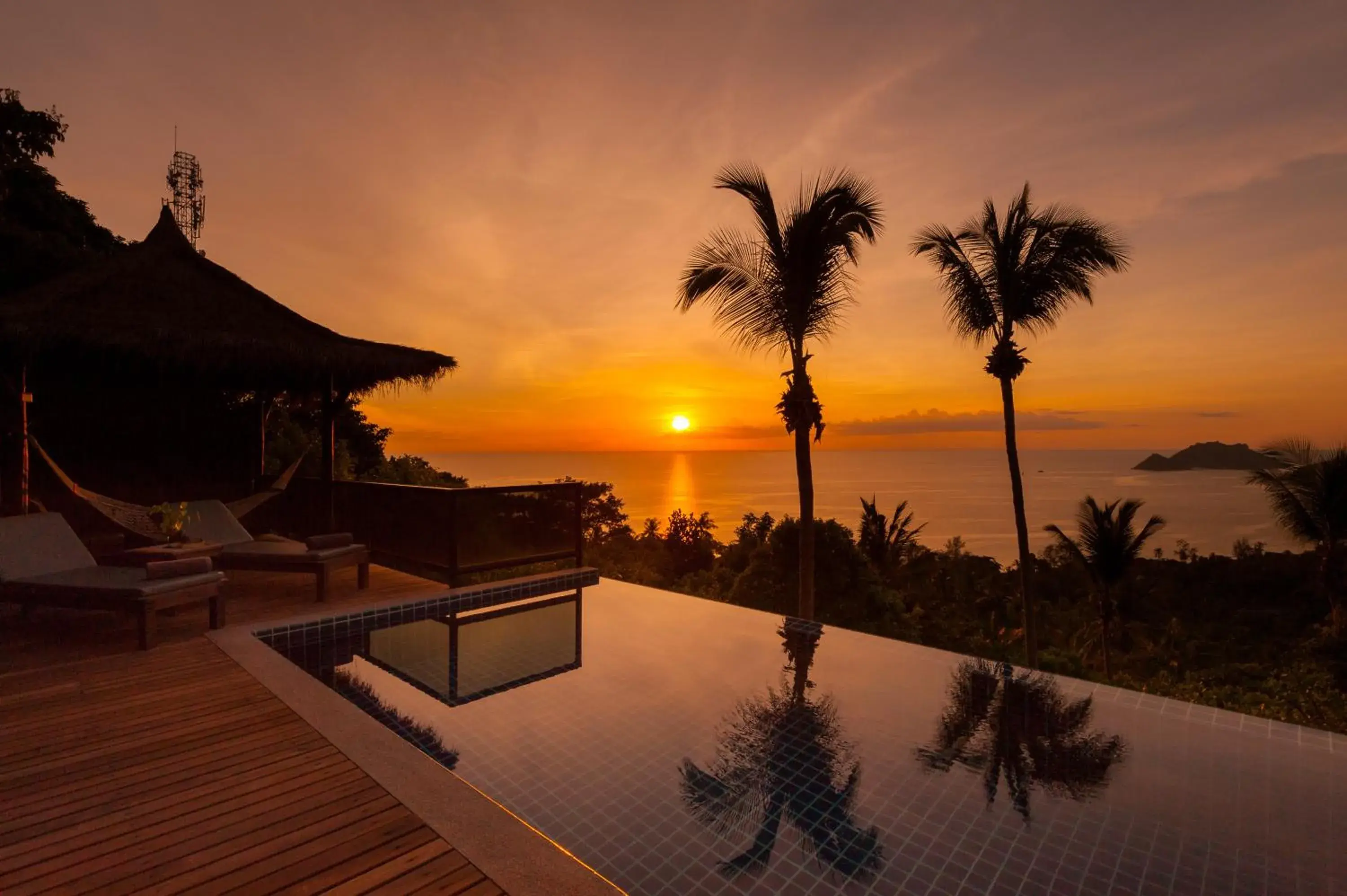 Swimming pool in Koh Tao Heights Pool Villas Swimming pool in Koh Tao Heights Pool Villas