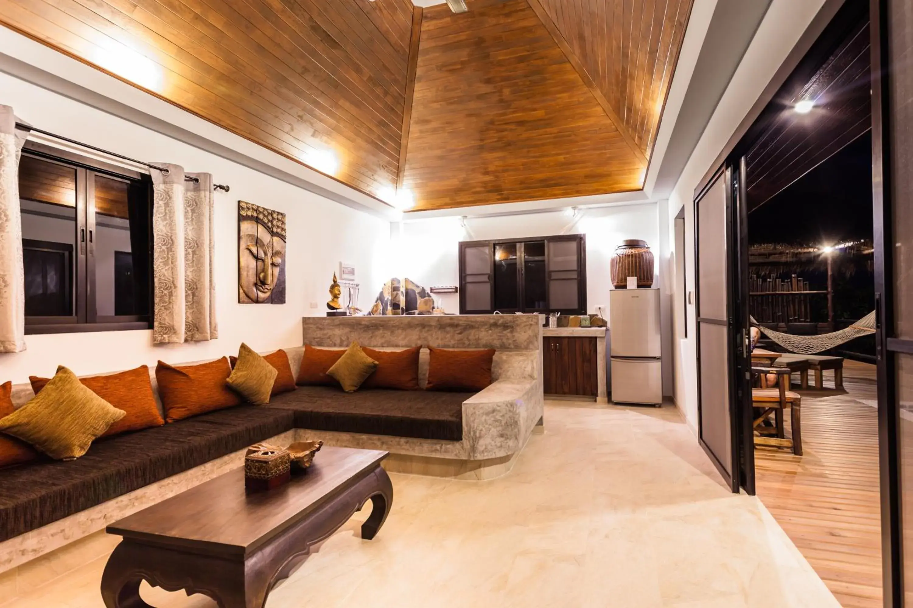 Living room in Koh Tao Heights Pool Villas Living room in Koh Tao Heights Pool Villas