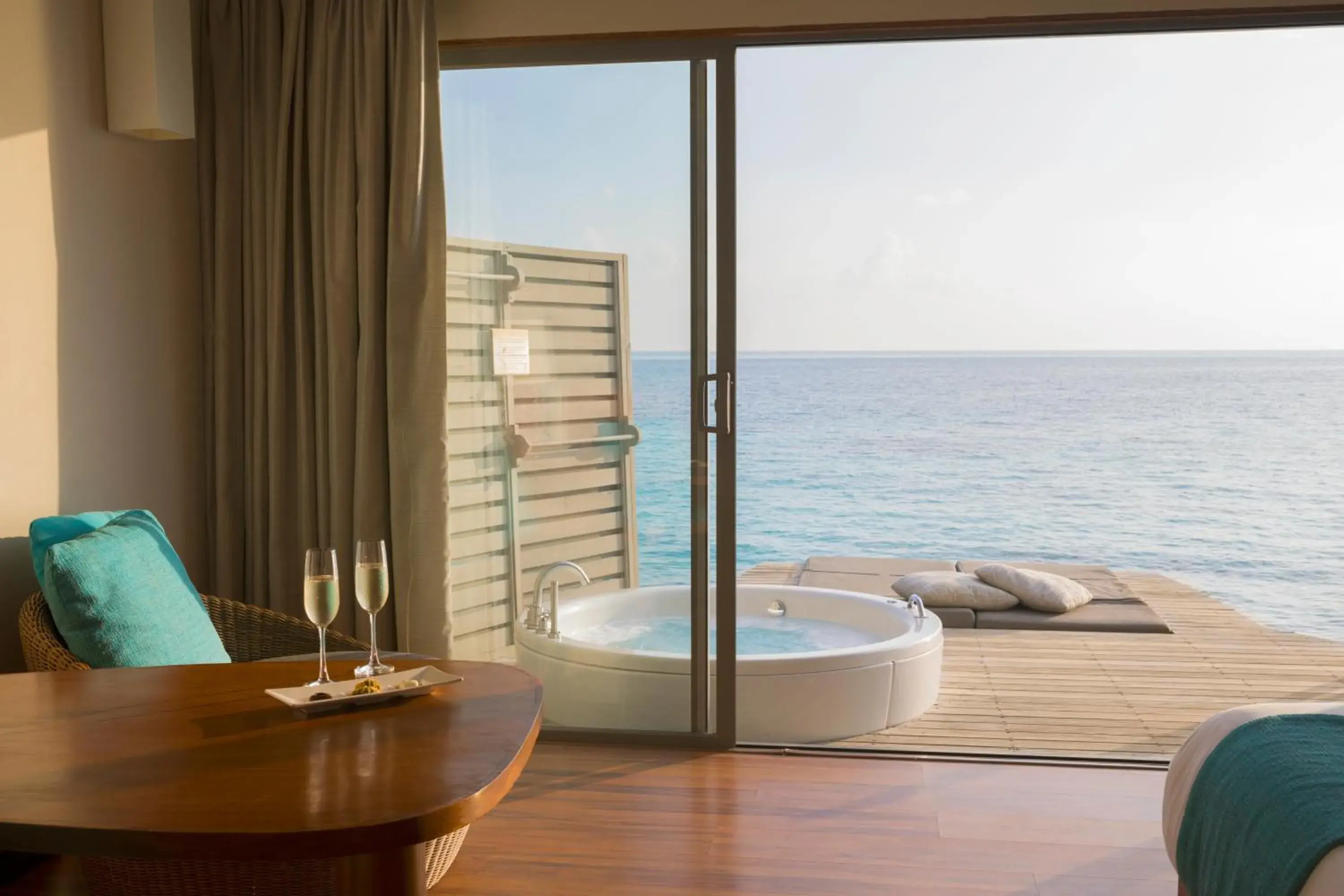 Sunset Overwater Villa with Swirl Pool King | 10% discount on F&B | Valid for stays until 20 December 2025 in Centara Ras Fushi Resort & Spa Maldives - 50 percent discount on transfers for min 4 nights stay and more, valid for reservations between 11th Feb till 22 Dec 2025 Sunset Overwater Villa with Swirl Pool King | 10% discount on F&B | Valid for stays until 20 December 2025 in Centara Ras Fushi Resort & Spa Maldives - 50 percent discount on transfers for min 4 nights stay and more, valid for reservations between 11th Feb till 22 Dec 2025