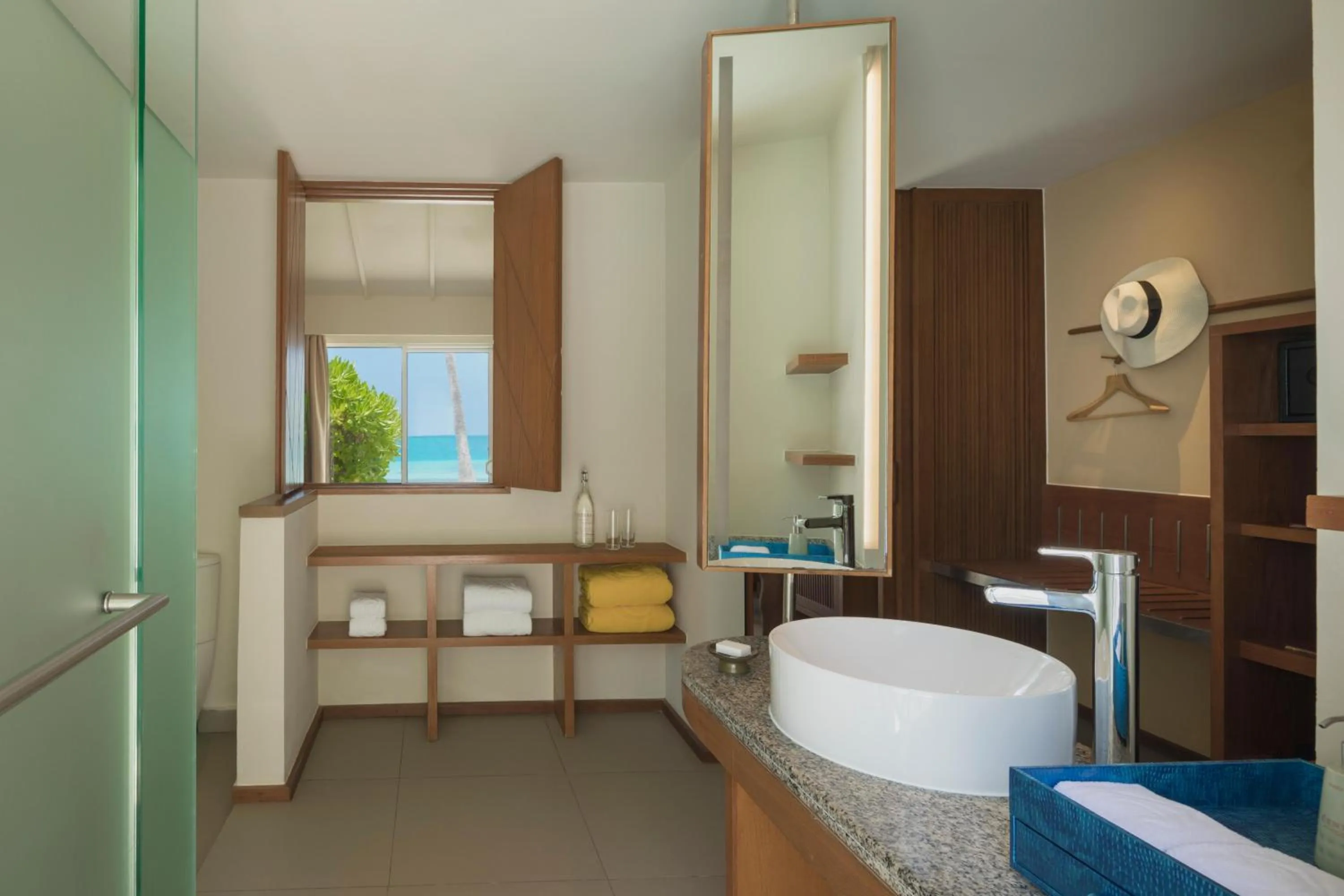 Bathroom in Centara Ras Fushi Resort & Spa Maldives - 50 percent discount on transfers for min 4 nights stay and more, valid for reservations between 11th Feb till 22 Dec 2025