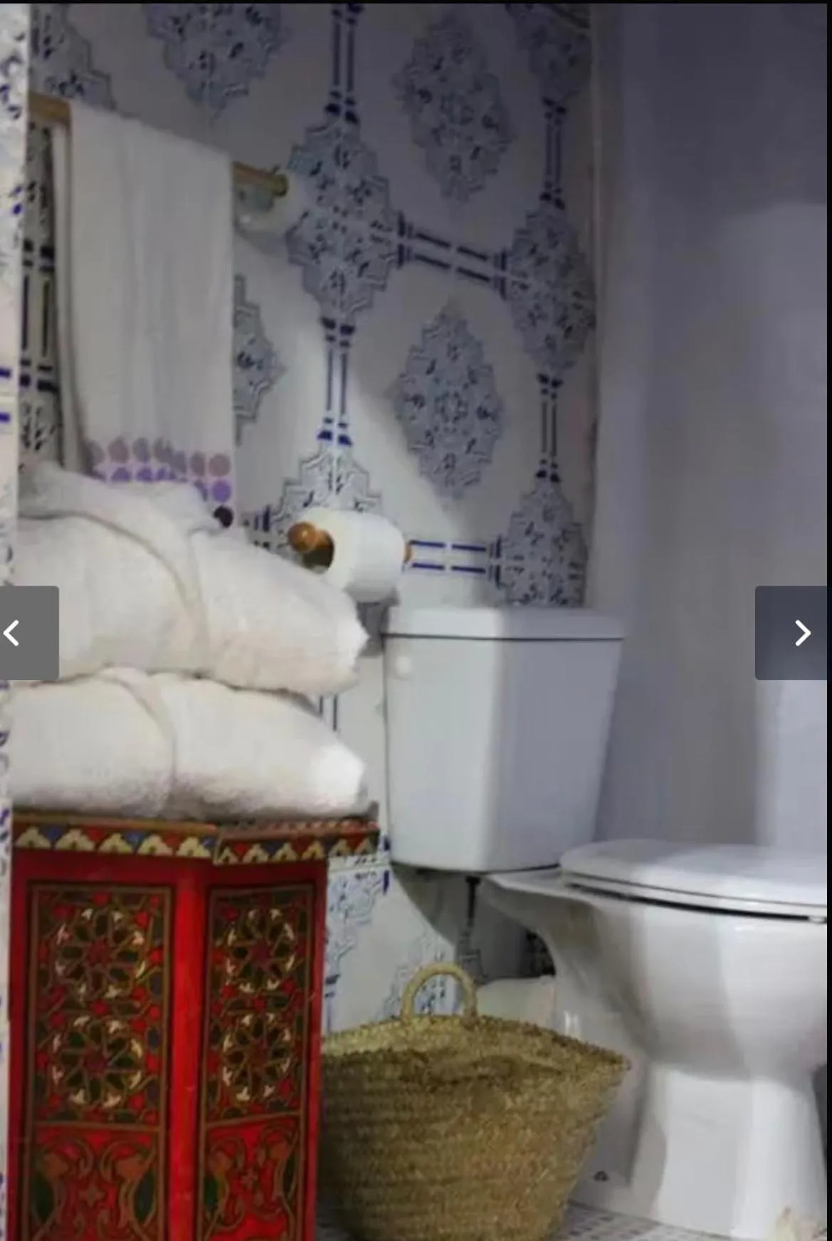 Toilet in Hotel Dar Dahlia Tetouan
