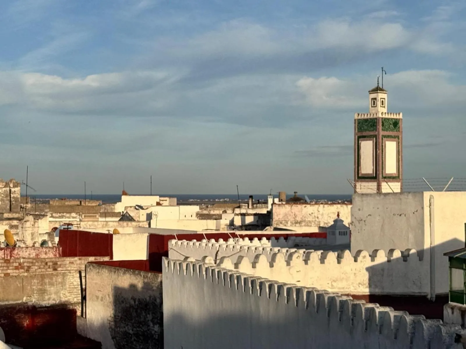 Balcony/Terrace in Hotel Dar Dahlia Tetouan