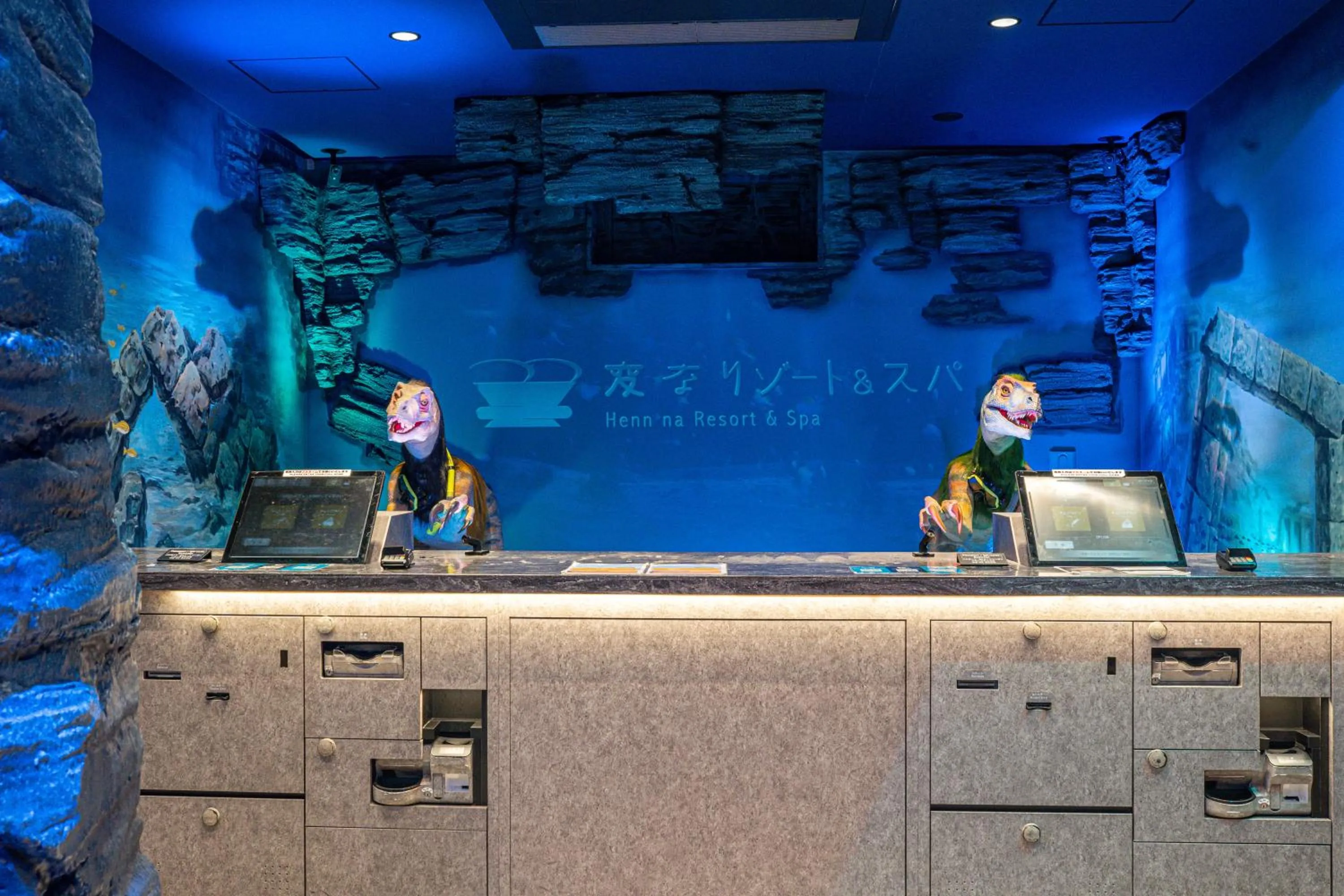 Lobby or reception in Henn na Resort & Spa Kansai Airport - former Henn na Hotel Kansai Airport