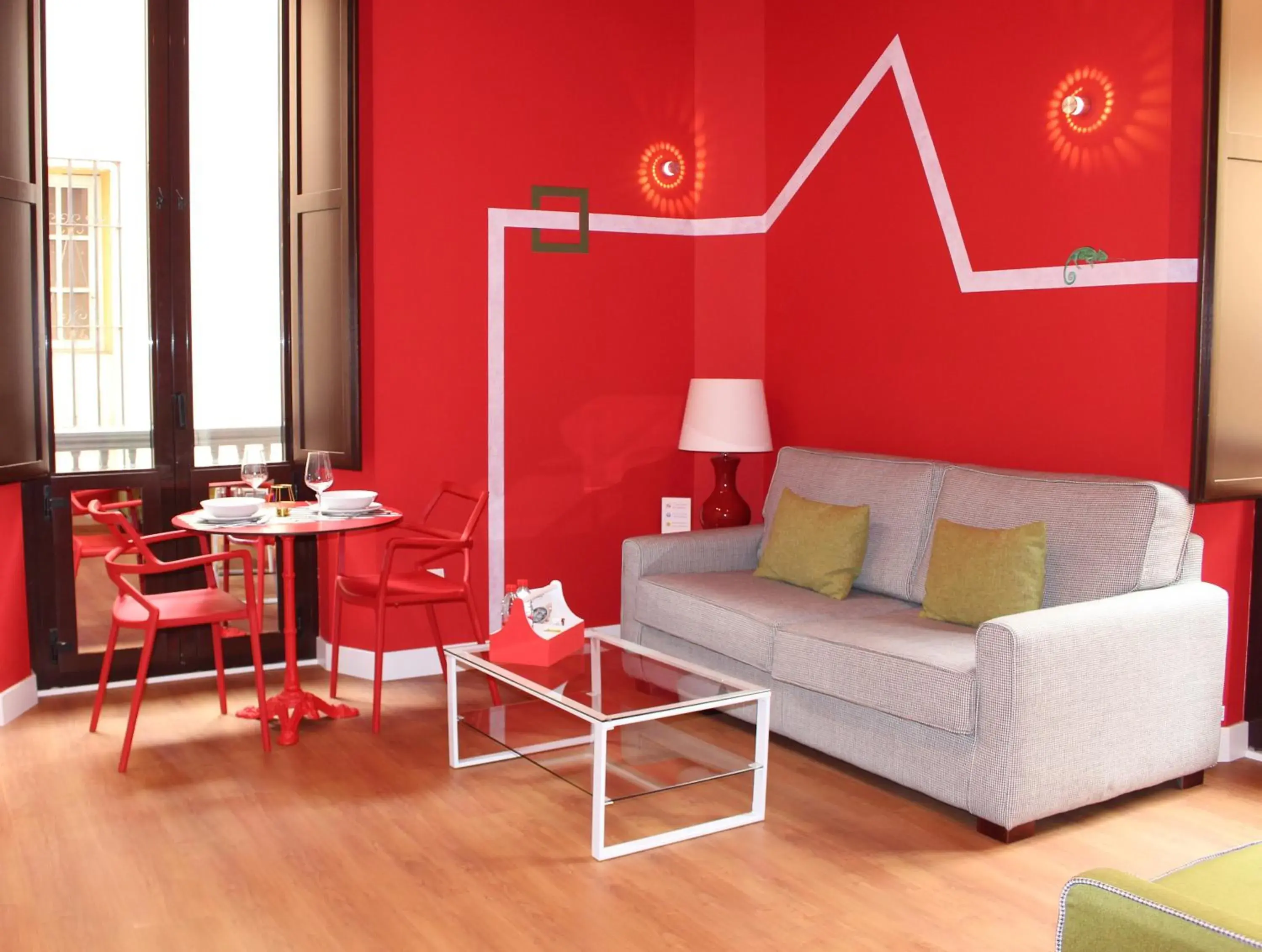 Living room in Ritual Sevilla Suites Centro Living room in Ritual Sevilla Suites Centro