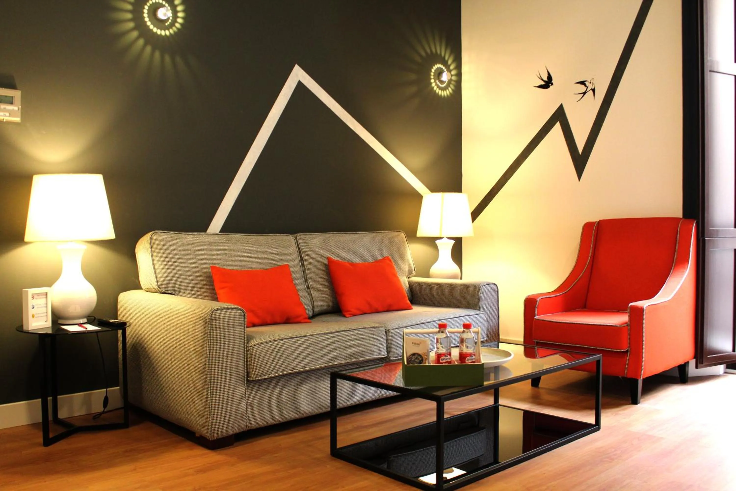 Living room in Ritual Sevilla Suites Centro