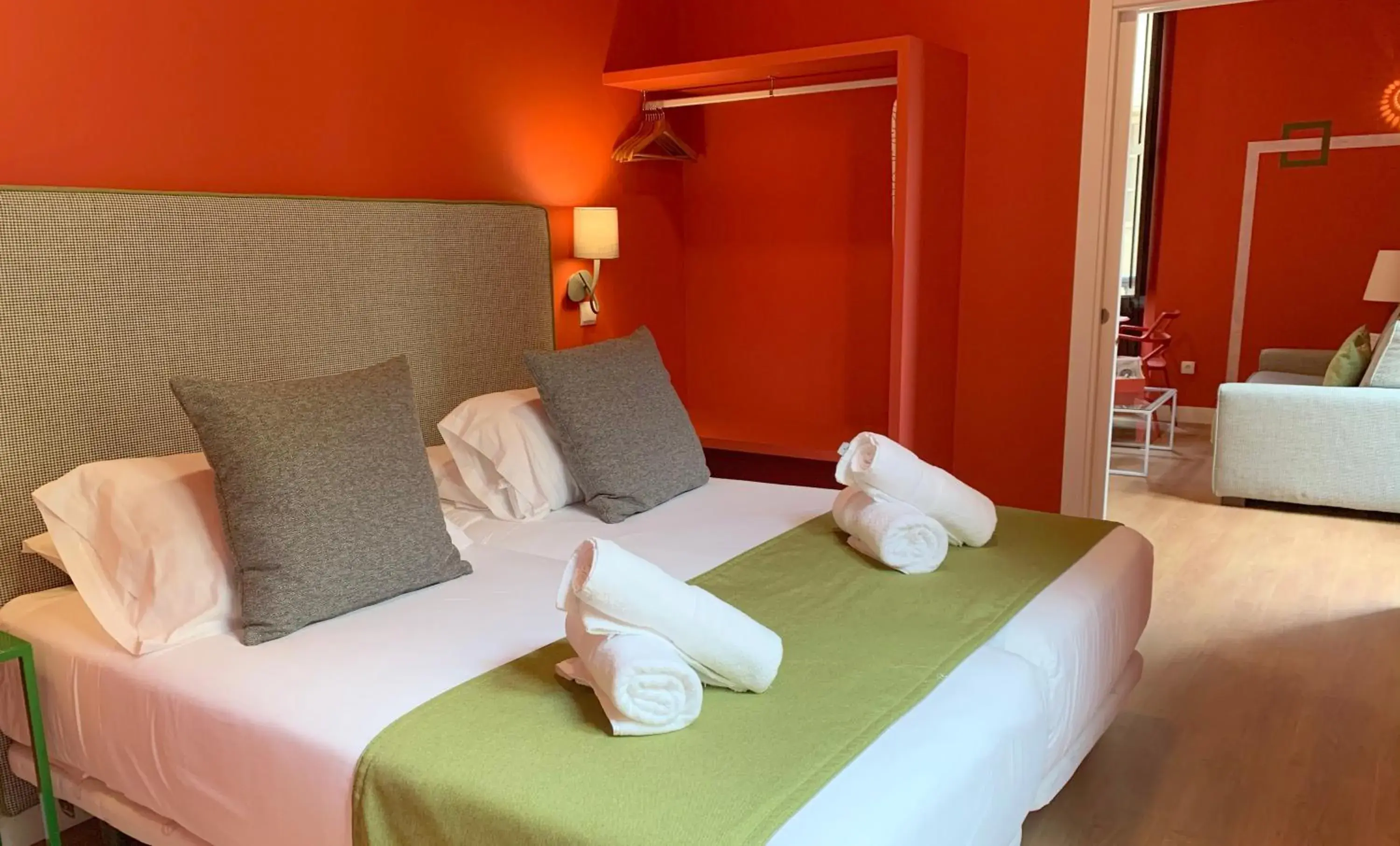 Bed in Ritual Sevilla Suites Centro Bed in Ritual Sevilla Suites Centro