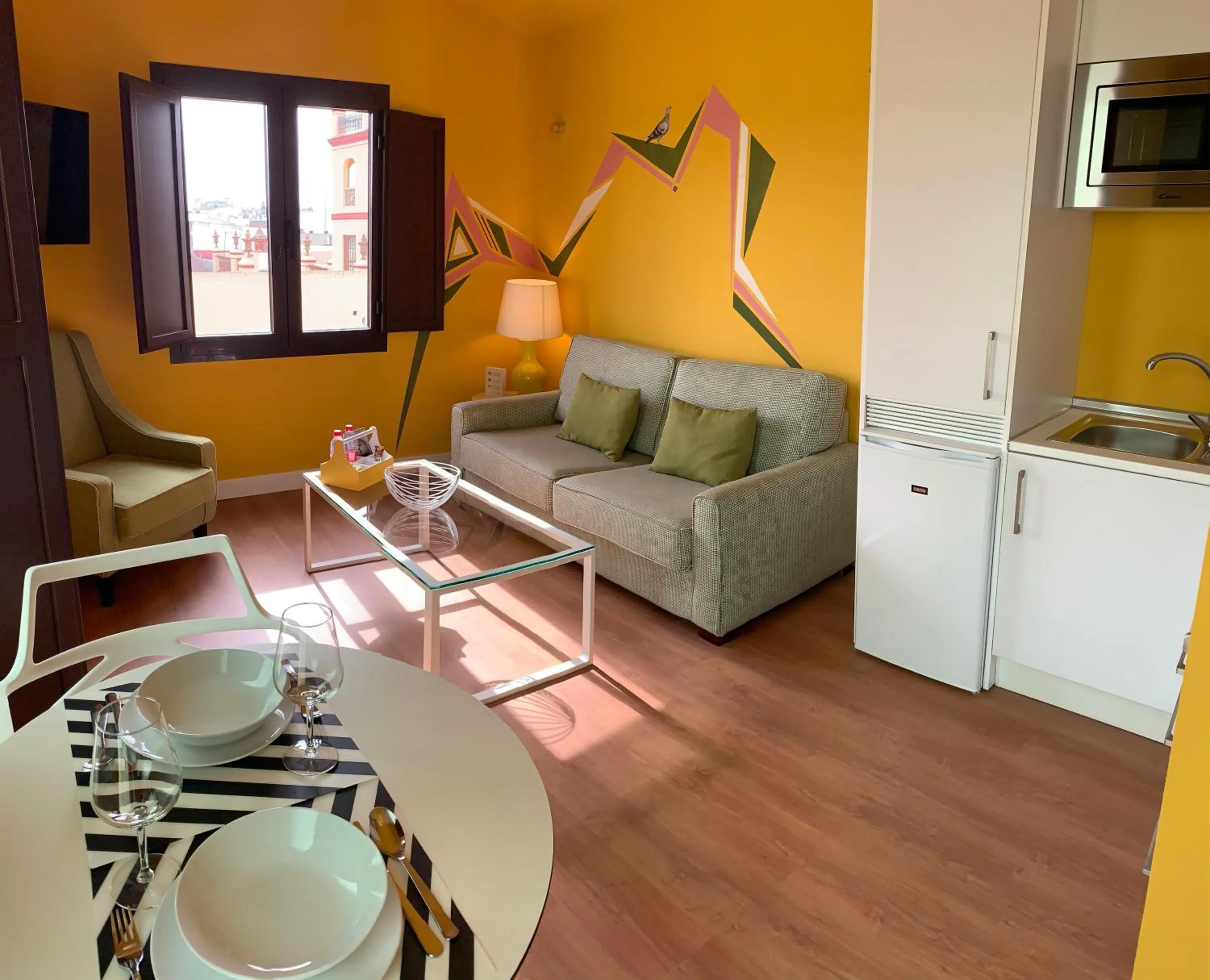 Living room in Ritual Sevilla Suites Centro
