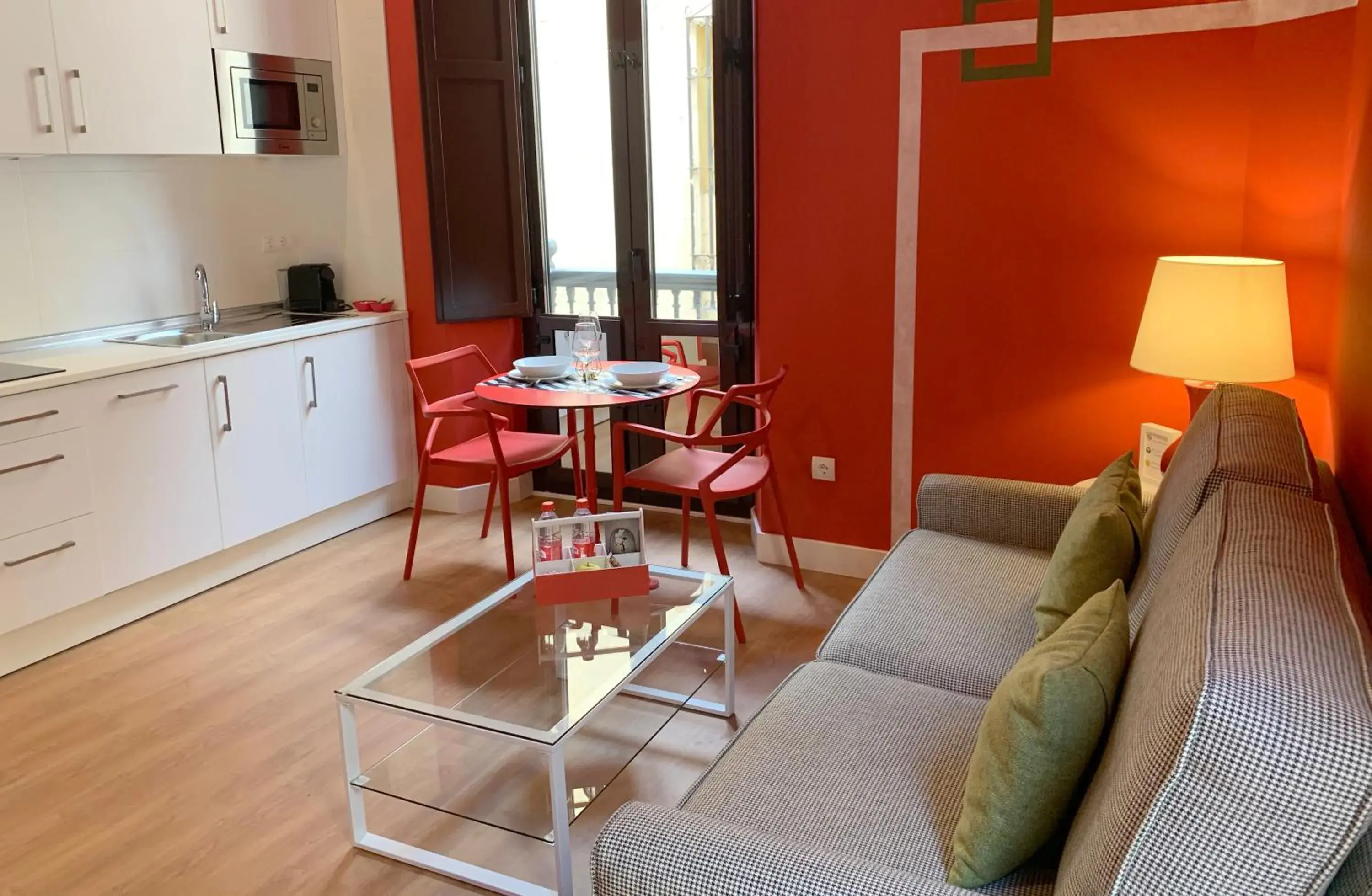 Living room in Ritual Sevilla Suites Centro Living room in Ritual Sevilla Suites Centro