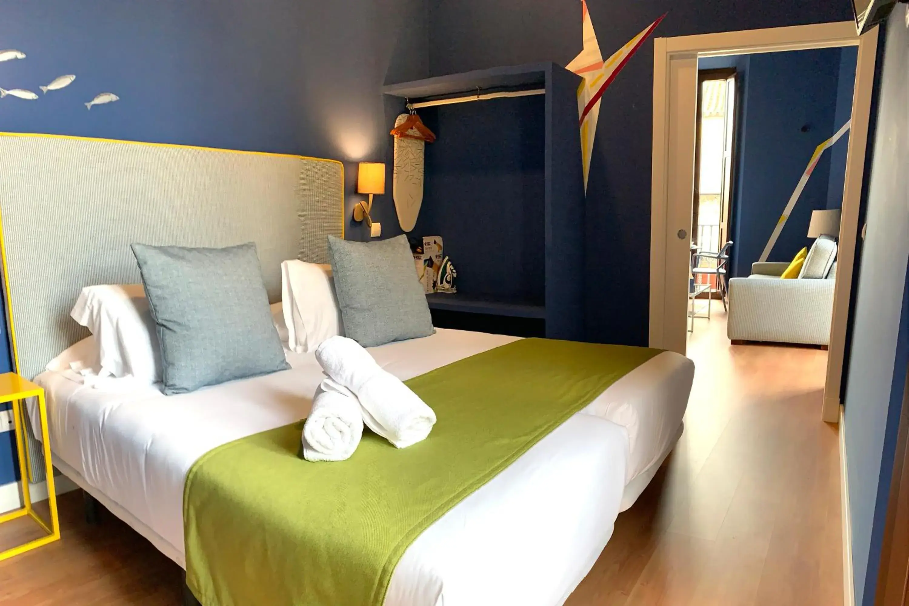 Bed in Ritual Sevilla Suites Centro Bed in Ritual Sevilla Suites Centro