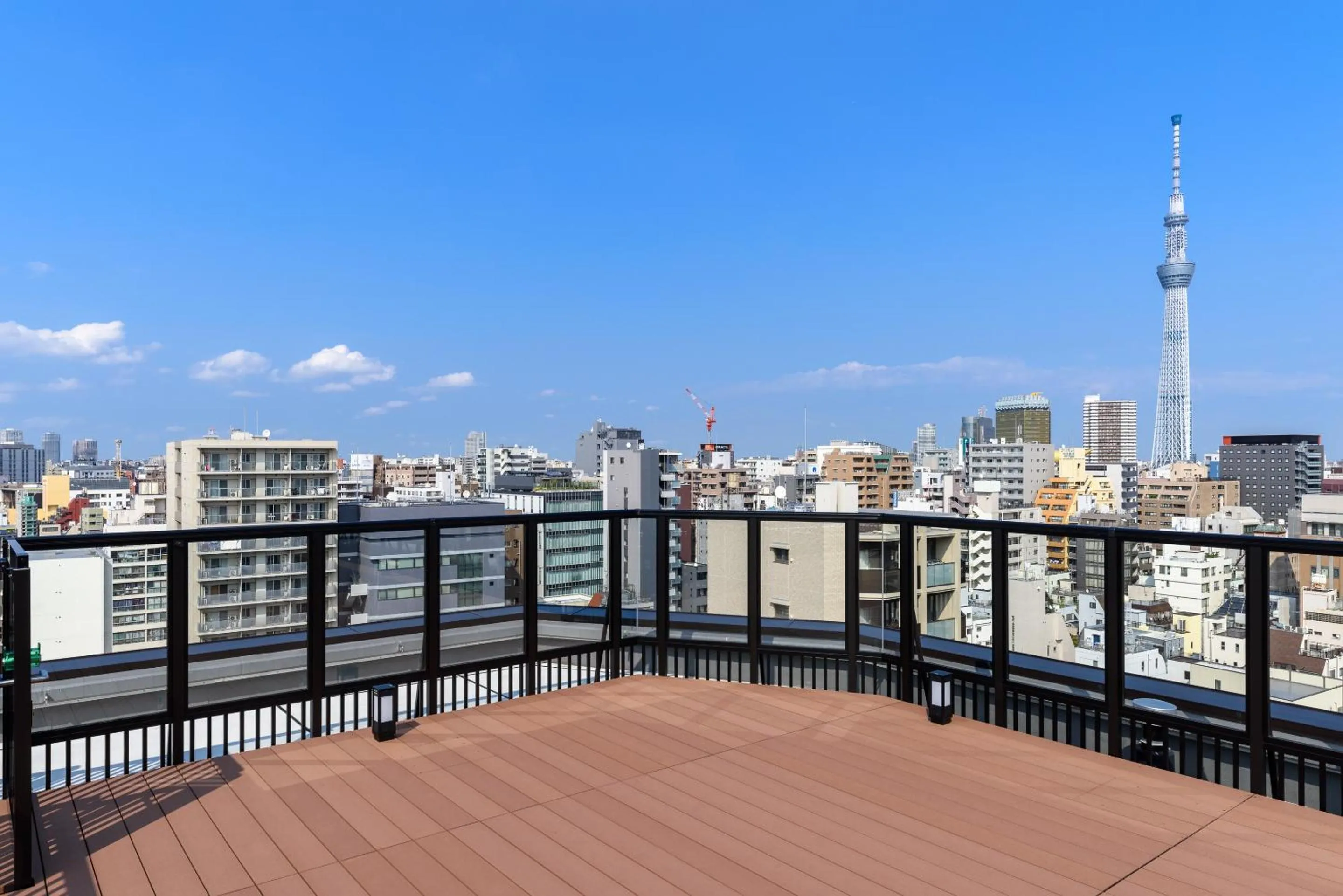 Balcony/Terrace in Henn na Hotel Premier Tokyo Asakusa Tawaramachi