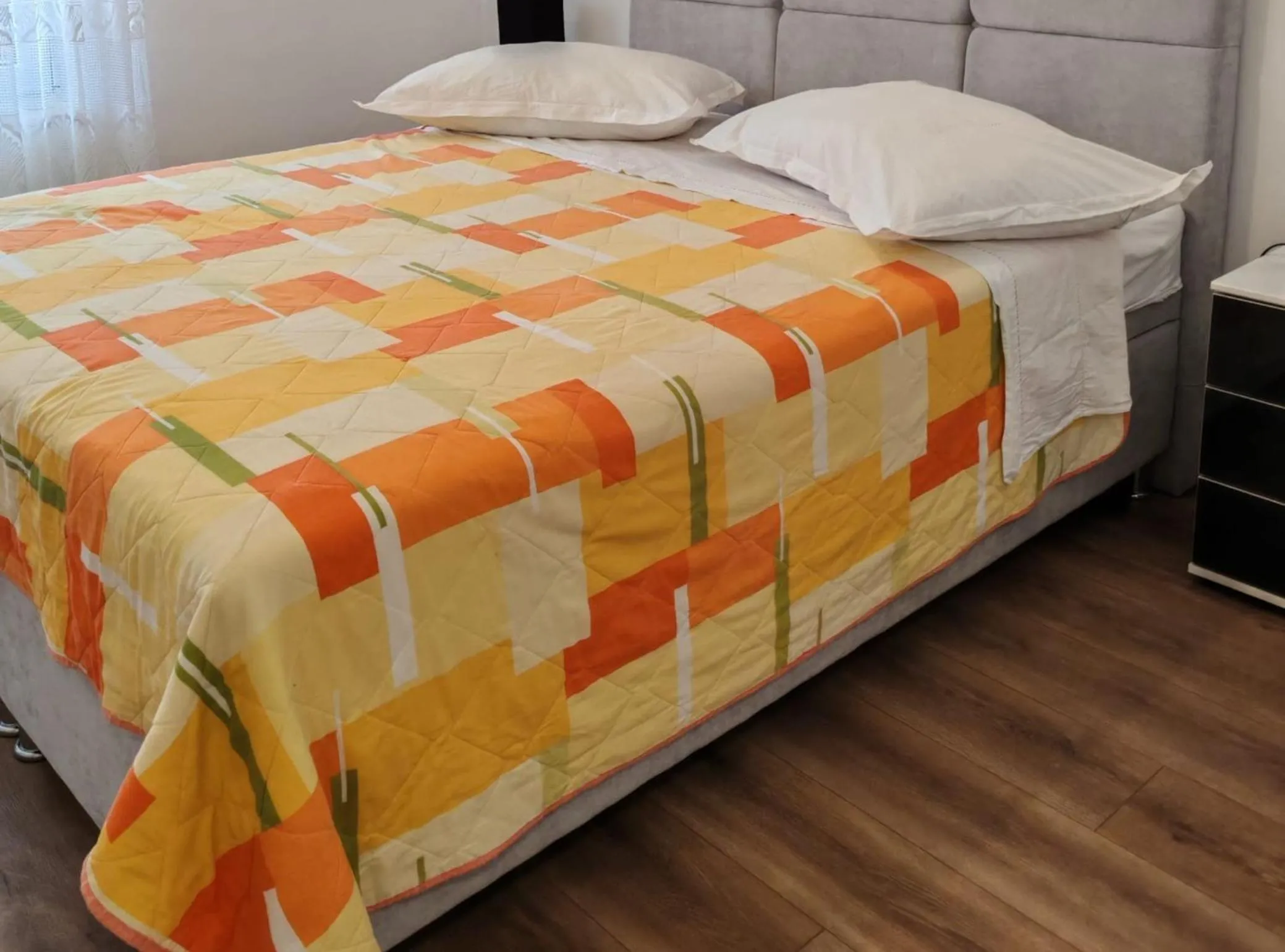 Bedroom, Bed in Apartments Mihovilovic - 50 m from beach