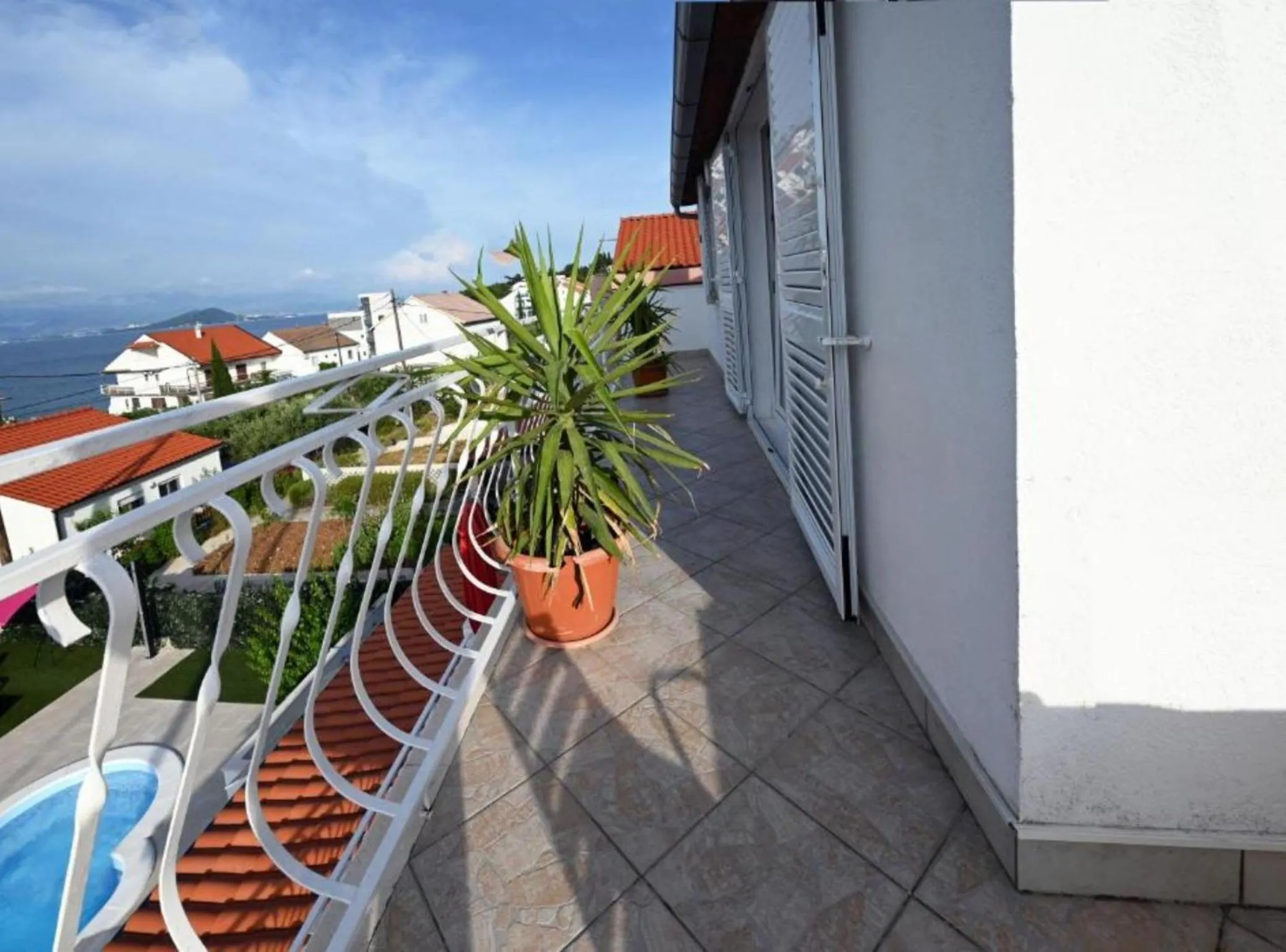 View (from property/room) in Apartments Mihovilovic - 50 m from beach