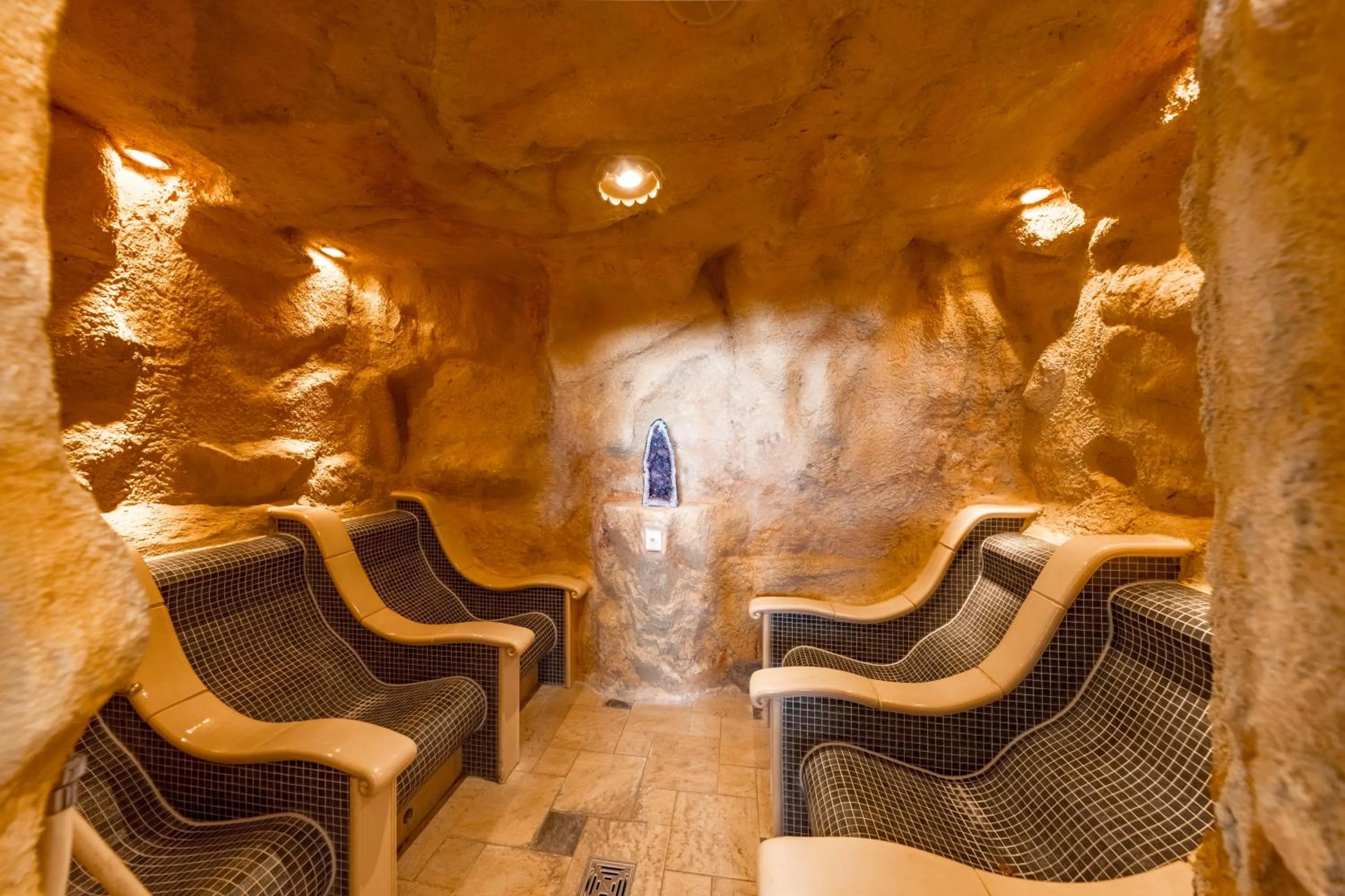 Sauna in Burghotel Staufeneck