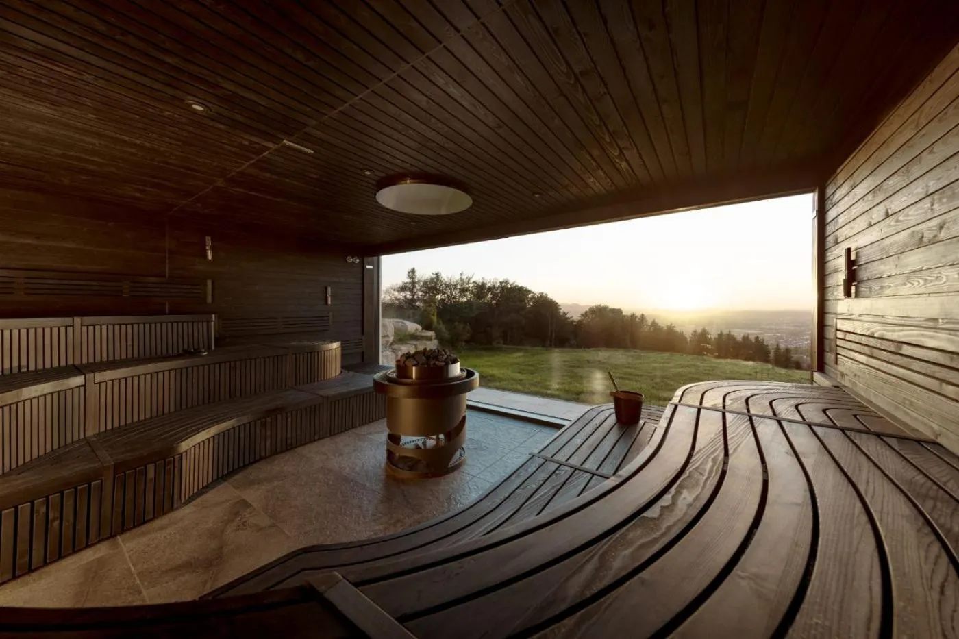 Sauna in Burghotel Staufeneck