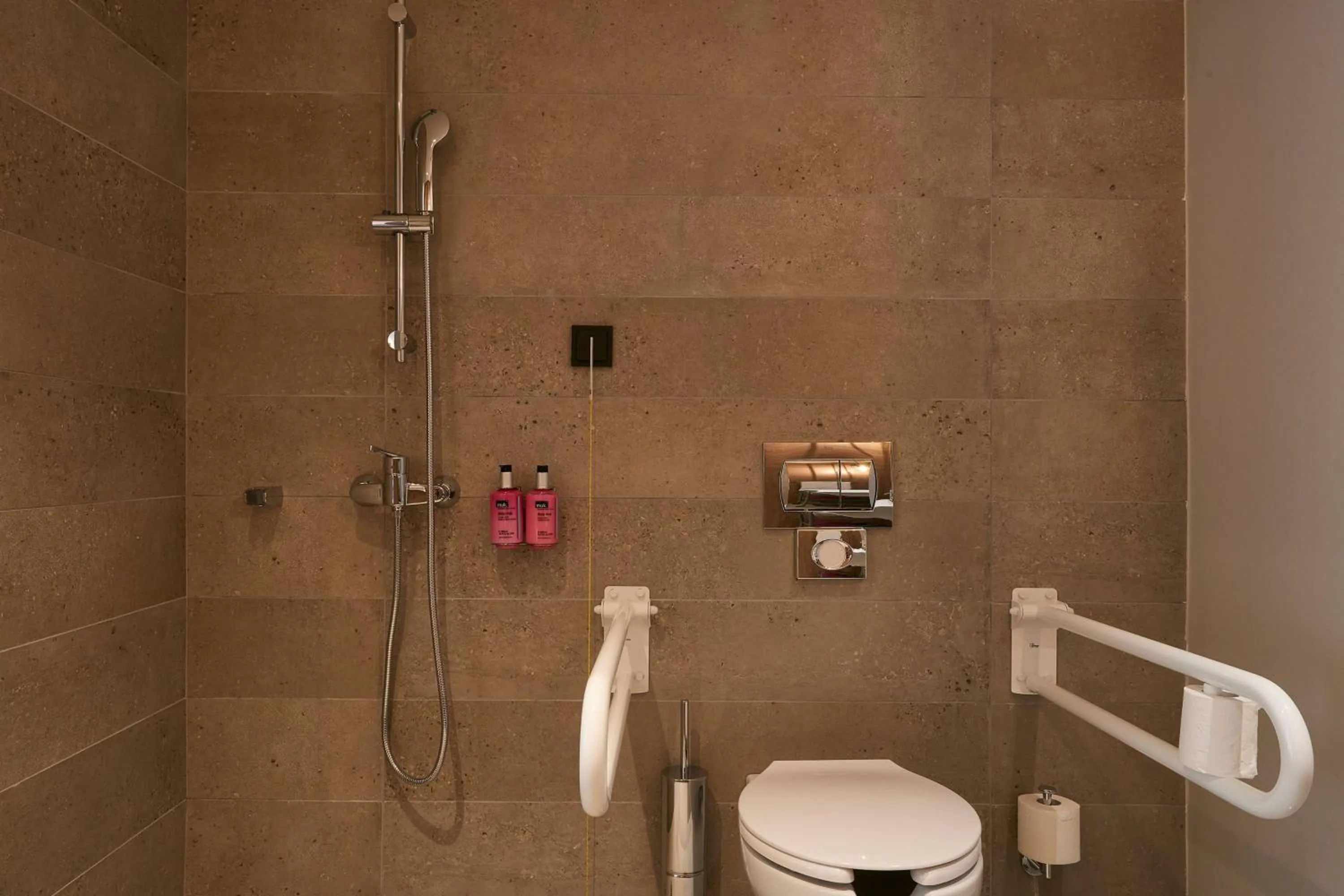 Bathroom in Moxy Patra Marina