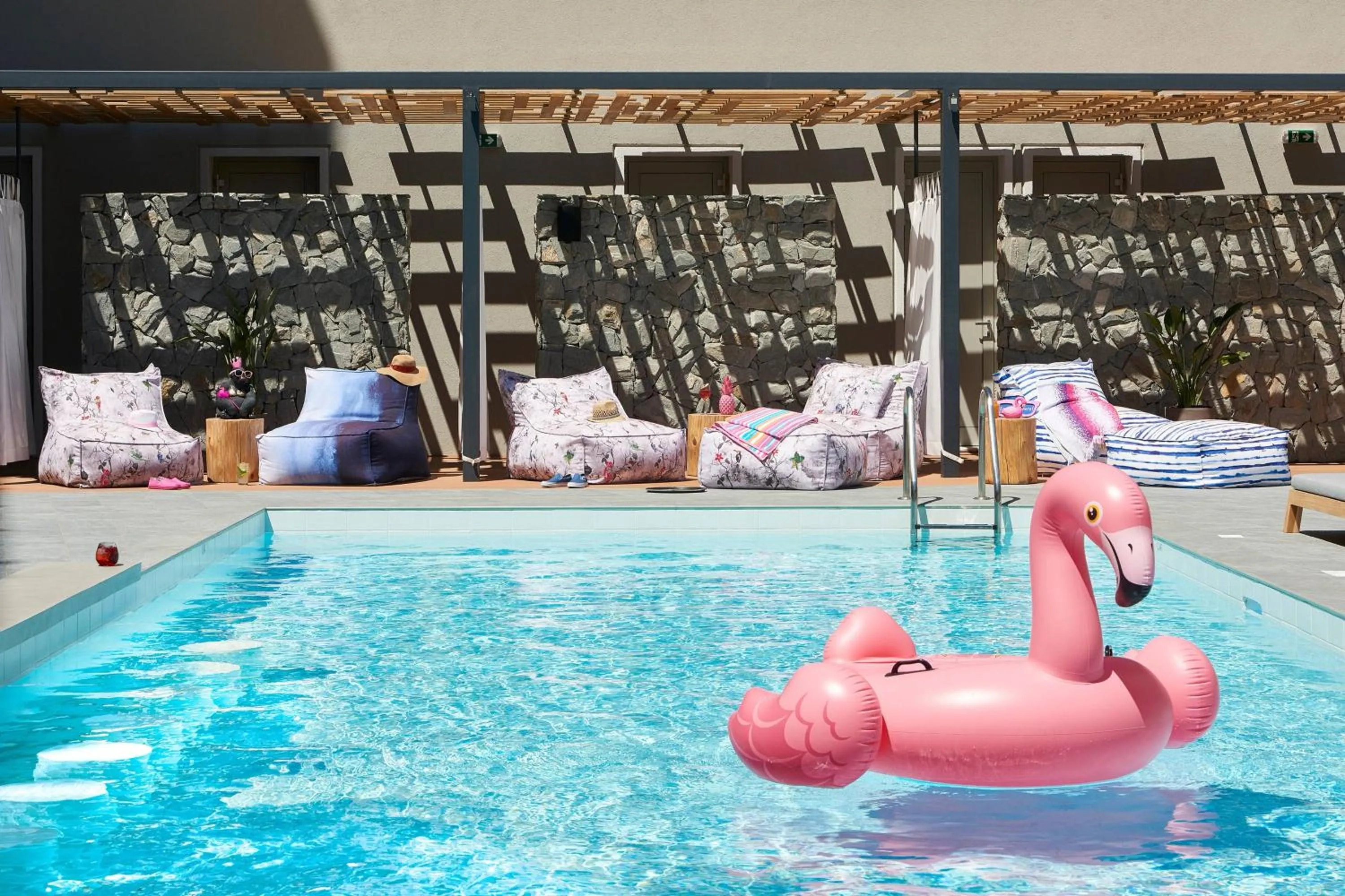 Swimming pool in Moxy Patra Marina