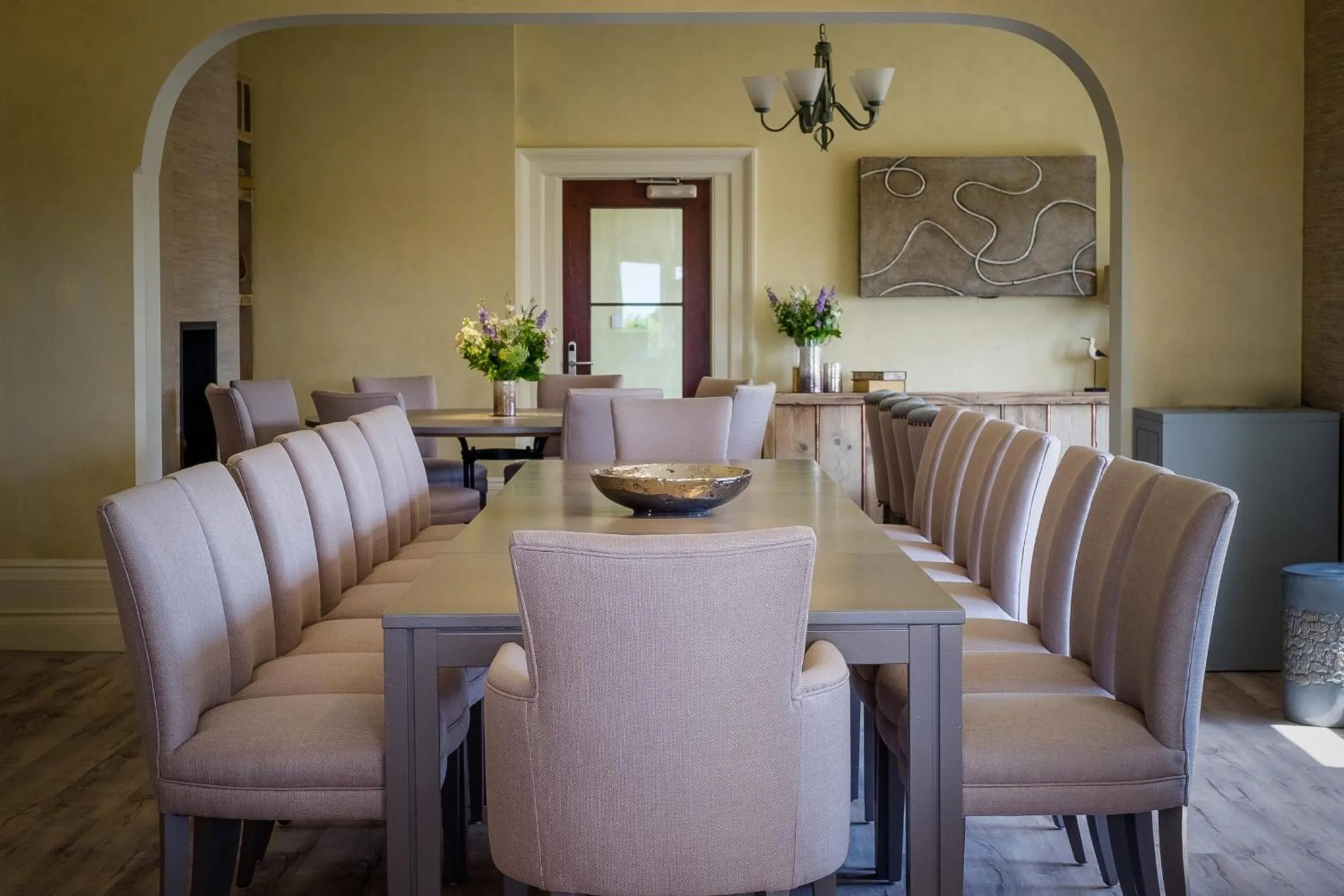 Communal lounge/ TV room in The Grand Hotel