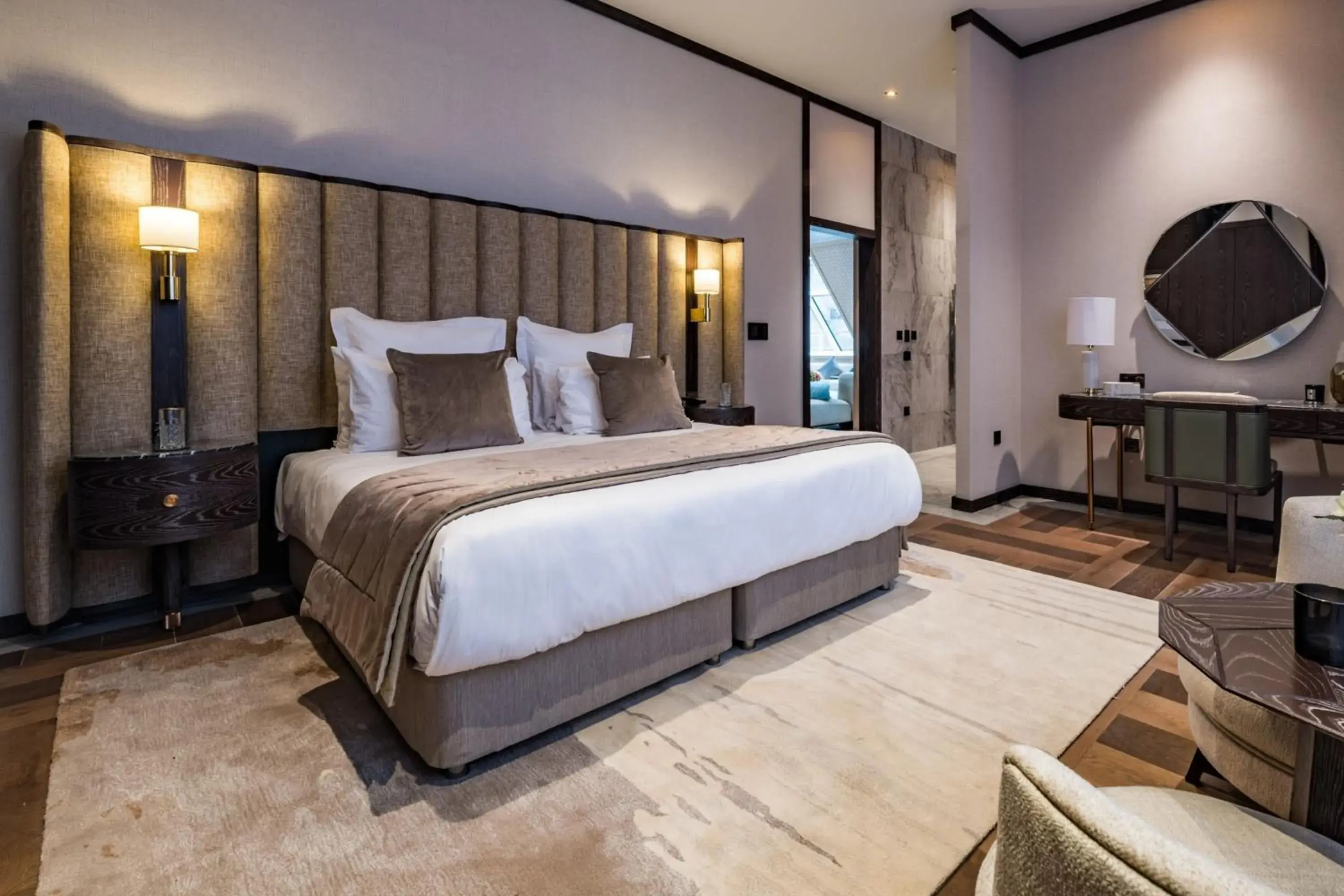 Bedroom, Bed in Stock Exchange Hotel, Manchester, Autograph Collection Bedroom, Bed in Stock Exchange Hotel, Manchester, Autograph Collection