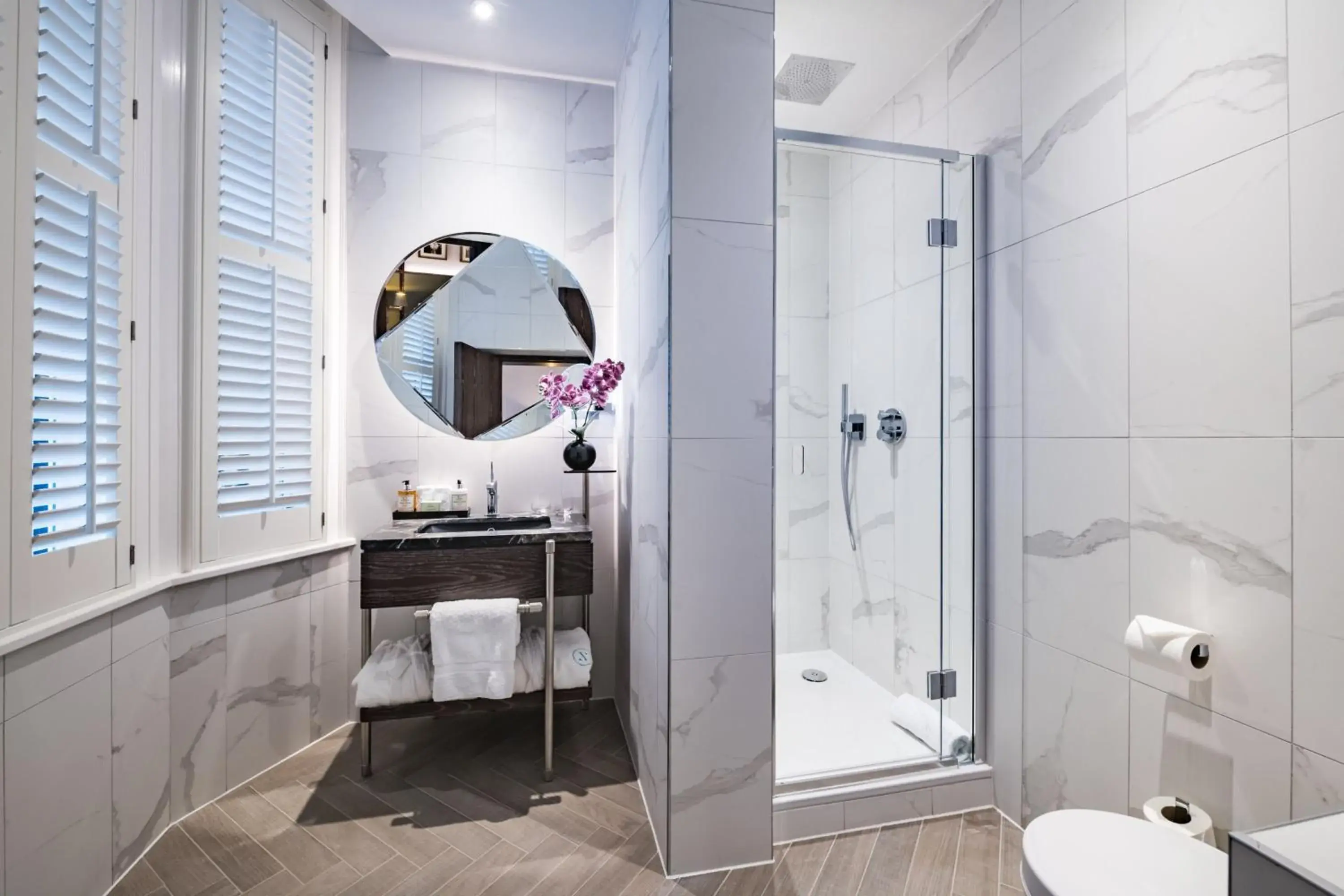 Bathroom in Stock Exchange Hotel, Manchester, Autograph Collection Bathroom in Stock Exchange Hotel, Manchester, Autograph Collection