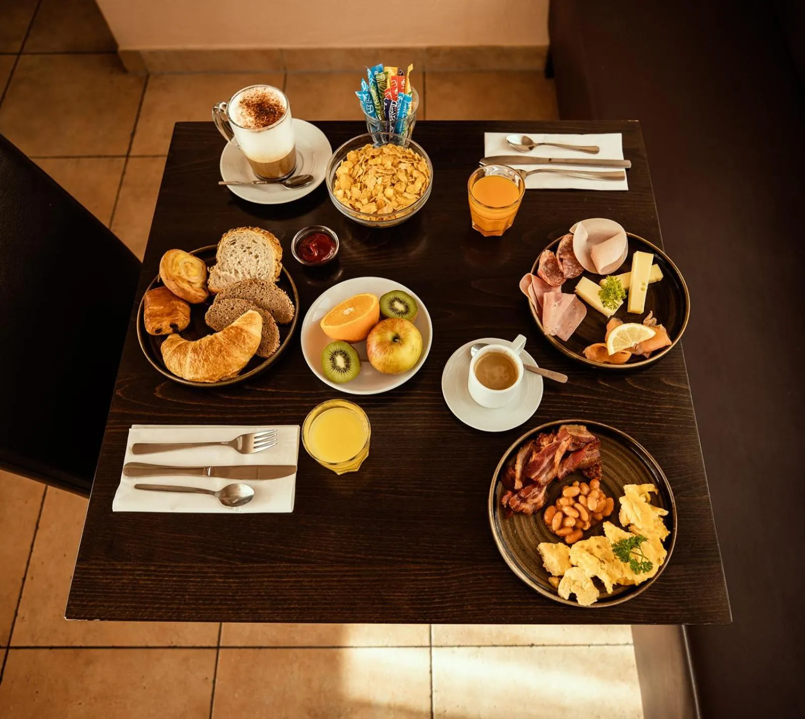 Breakfast in Hôtel Elite