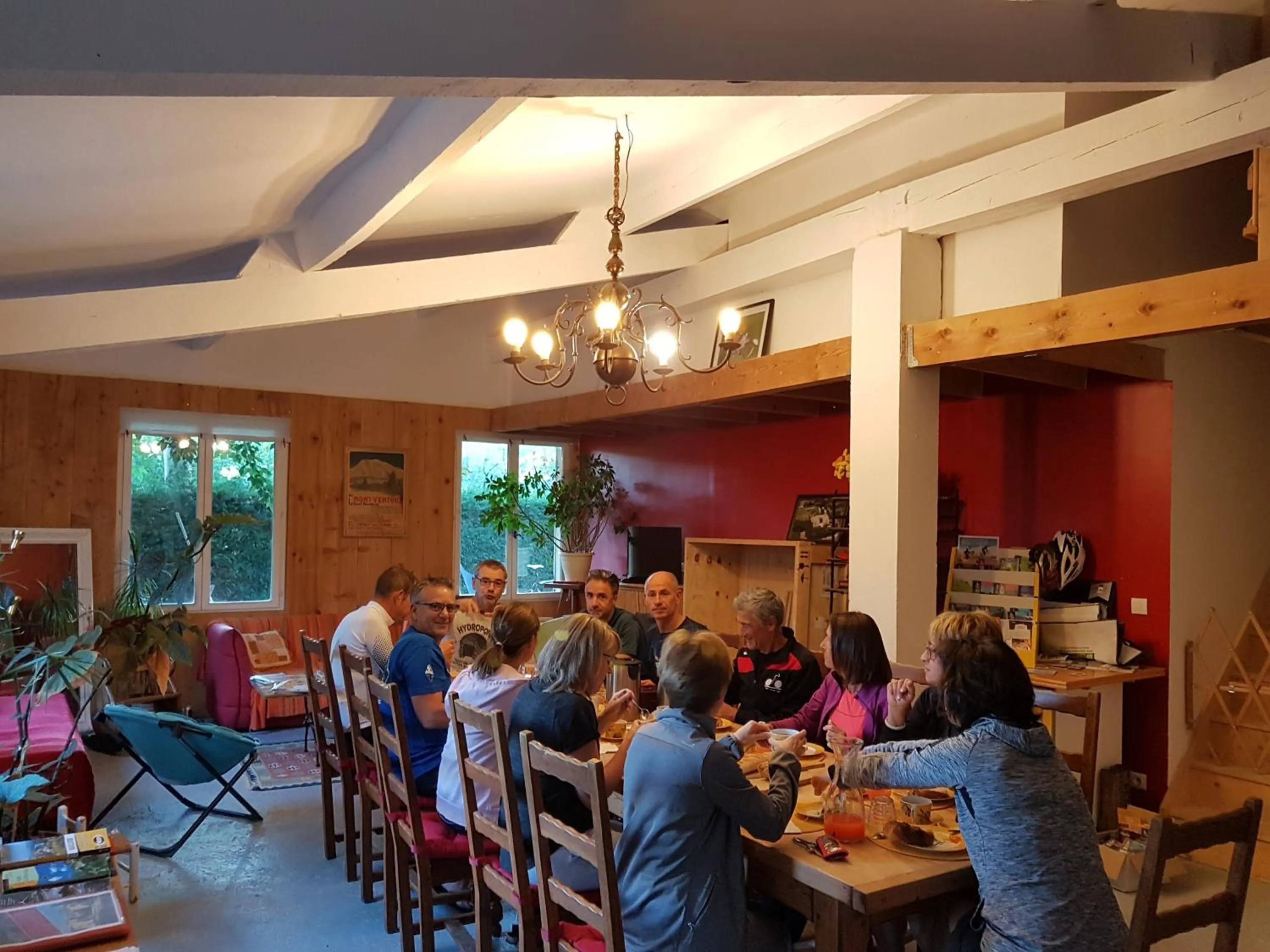 Breakfast in Chambres d'Hôtes Aux Tournesols