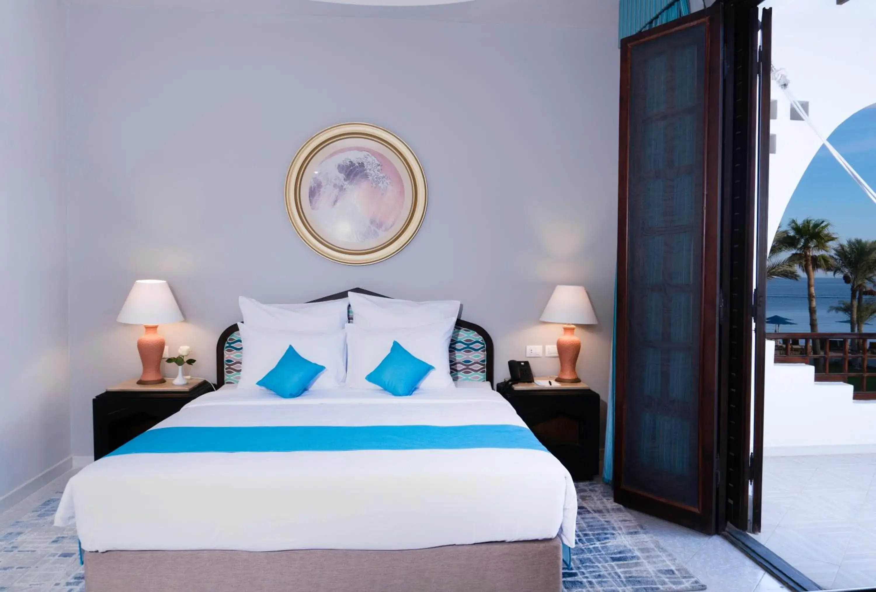 Bedroom, Bed in Safir Dahab Resort Bedroom, Bed in Safir Dahab Resort