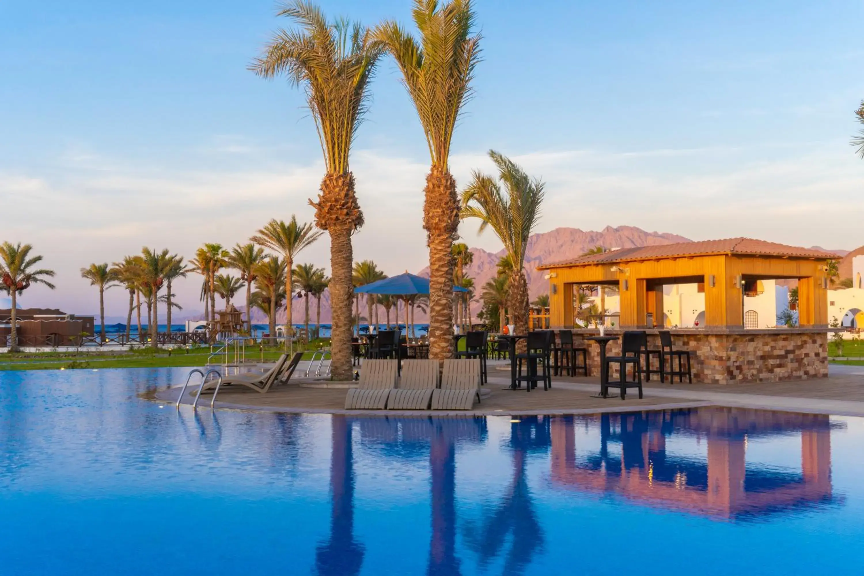 Swimming pool in Safir Dahab Resort Swimming pool in Safir Dahab Resort