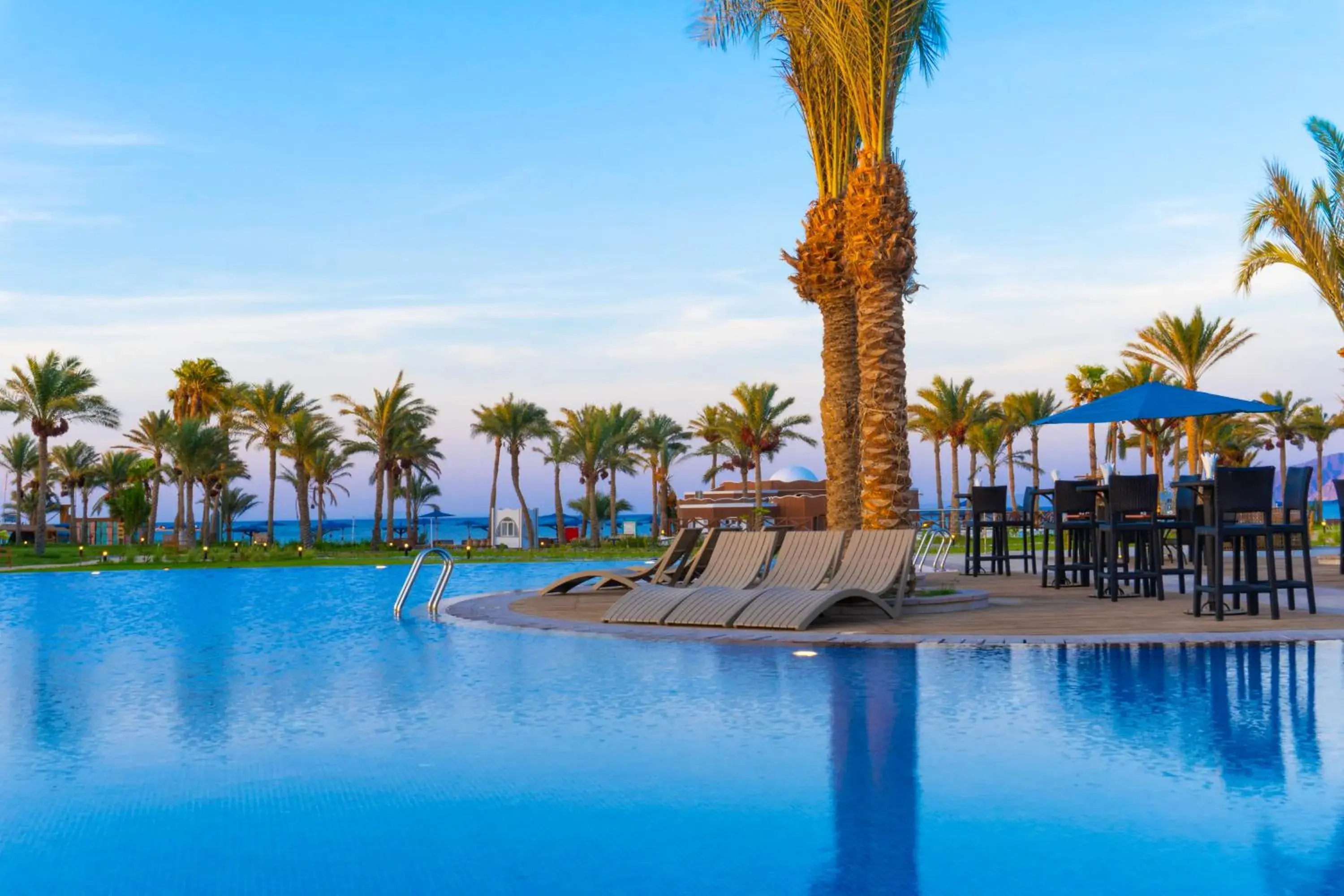 Swimming pool in Safir Dahab Resort Swimming pool in Safir Dahab Resort