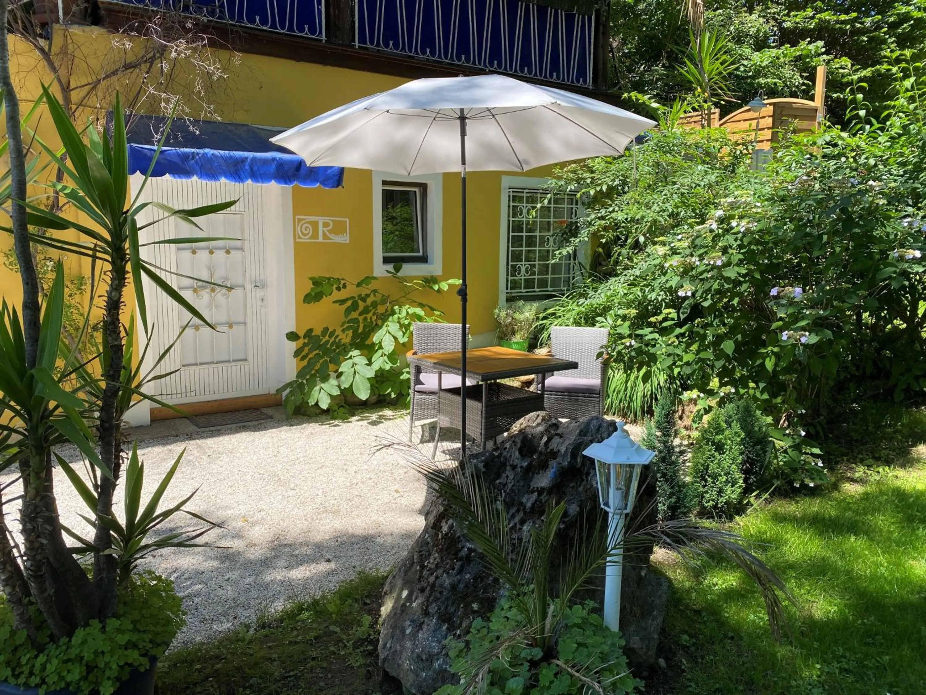Garden in Hotel Nikolasch