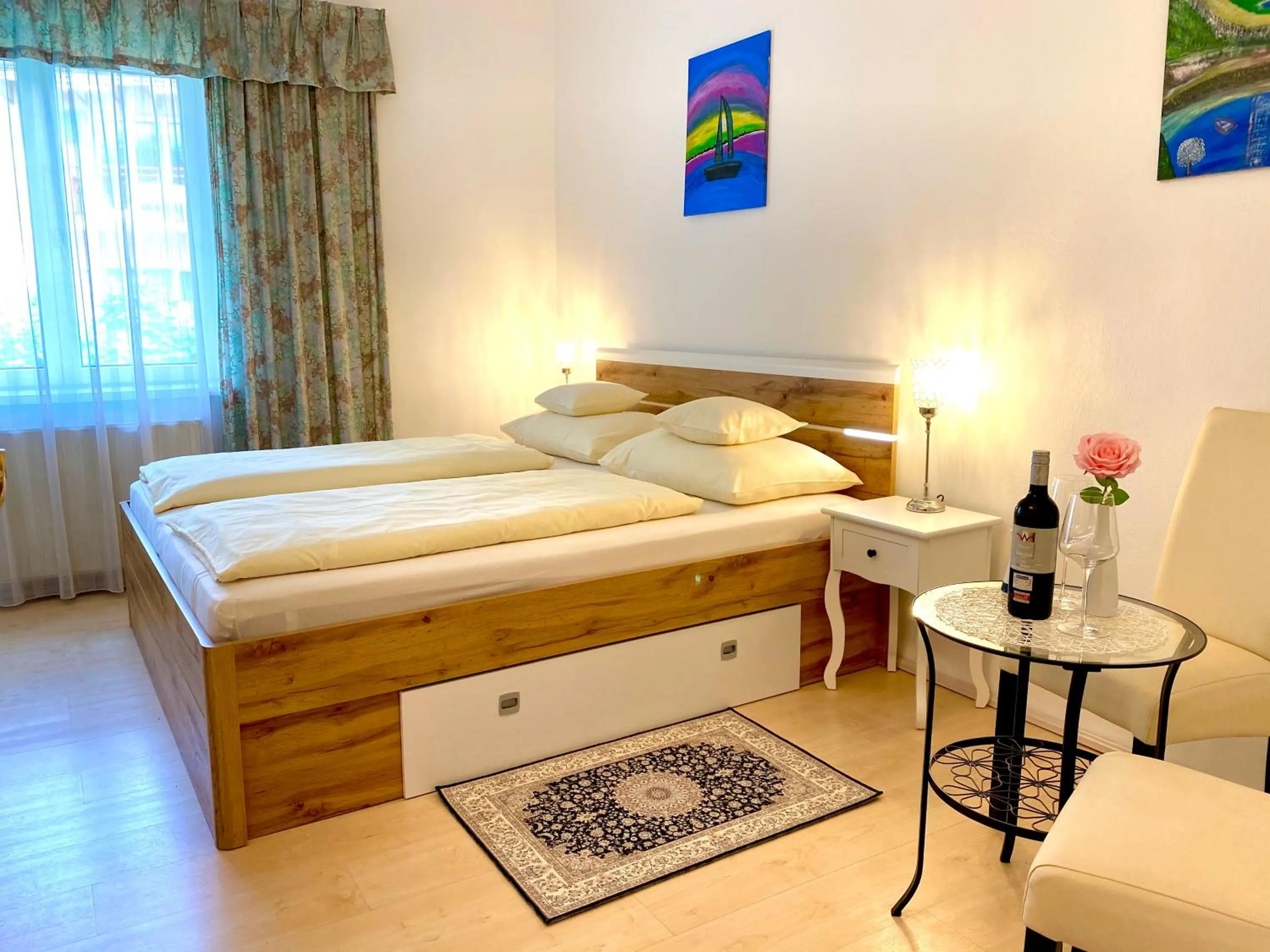 Bedroom, Bed in Hotel Nikolasch