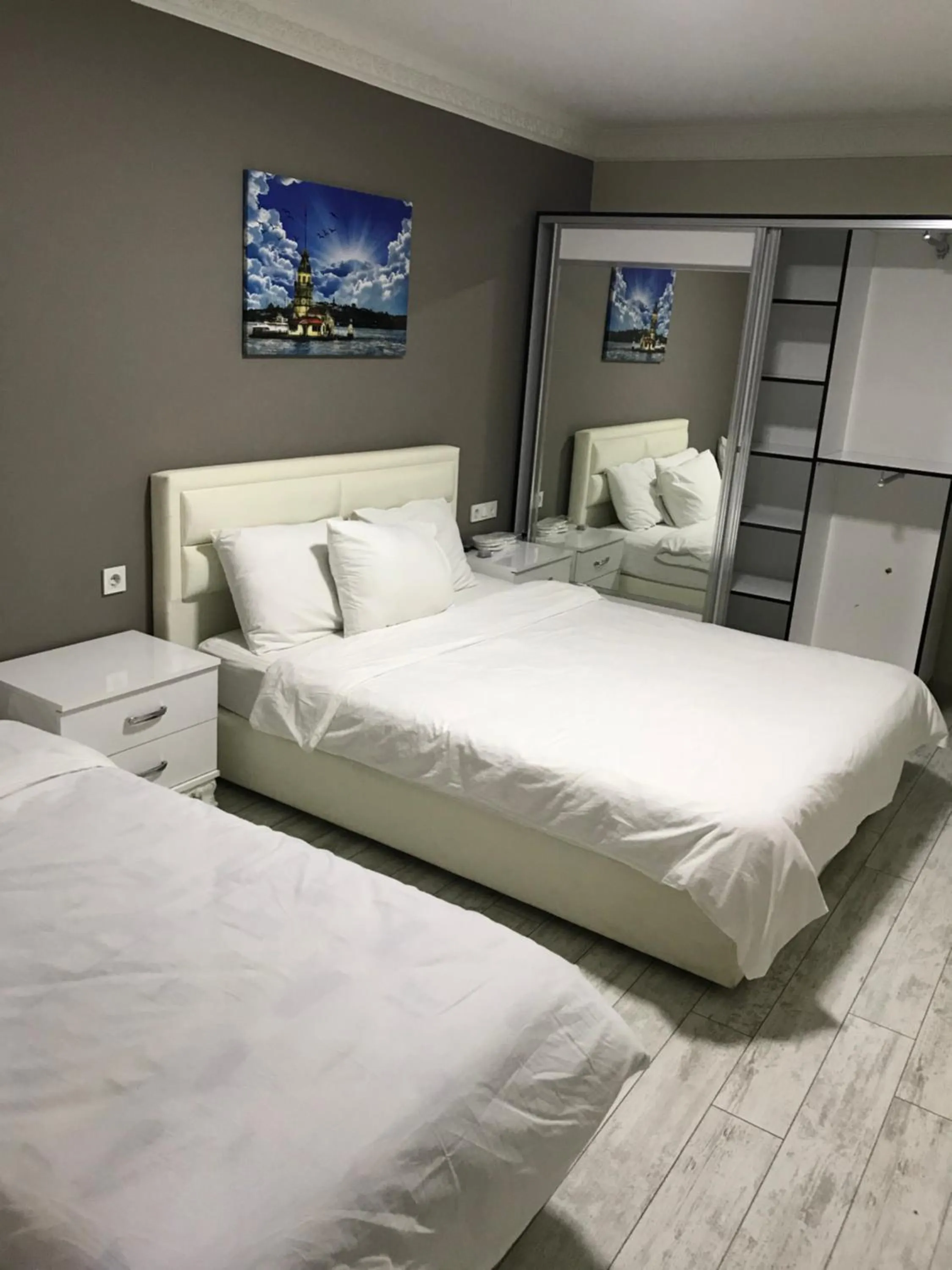 Bed in ANKARA ATLANTİK OTEL