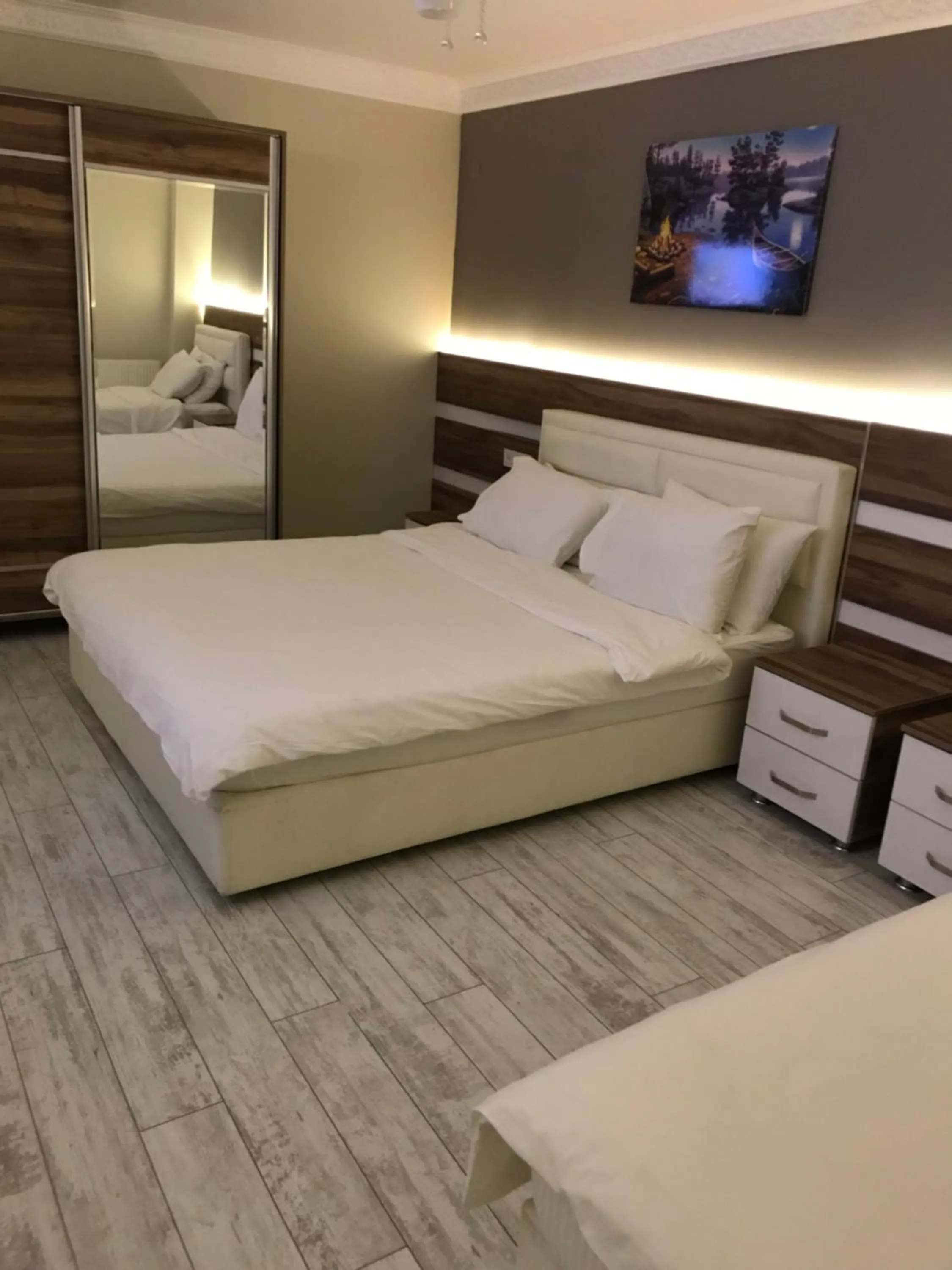 Bed in ANKARA ATLANTİK OTEL
