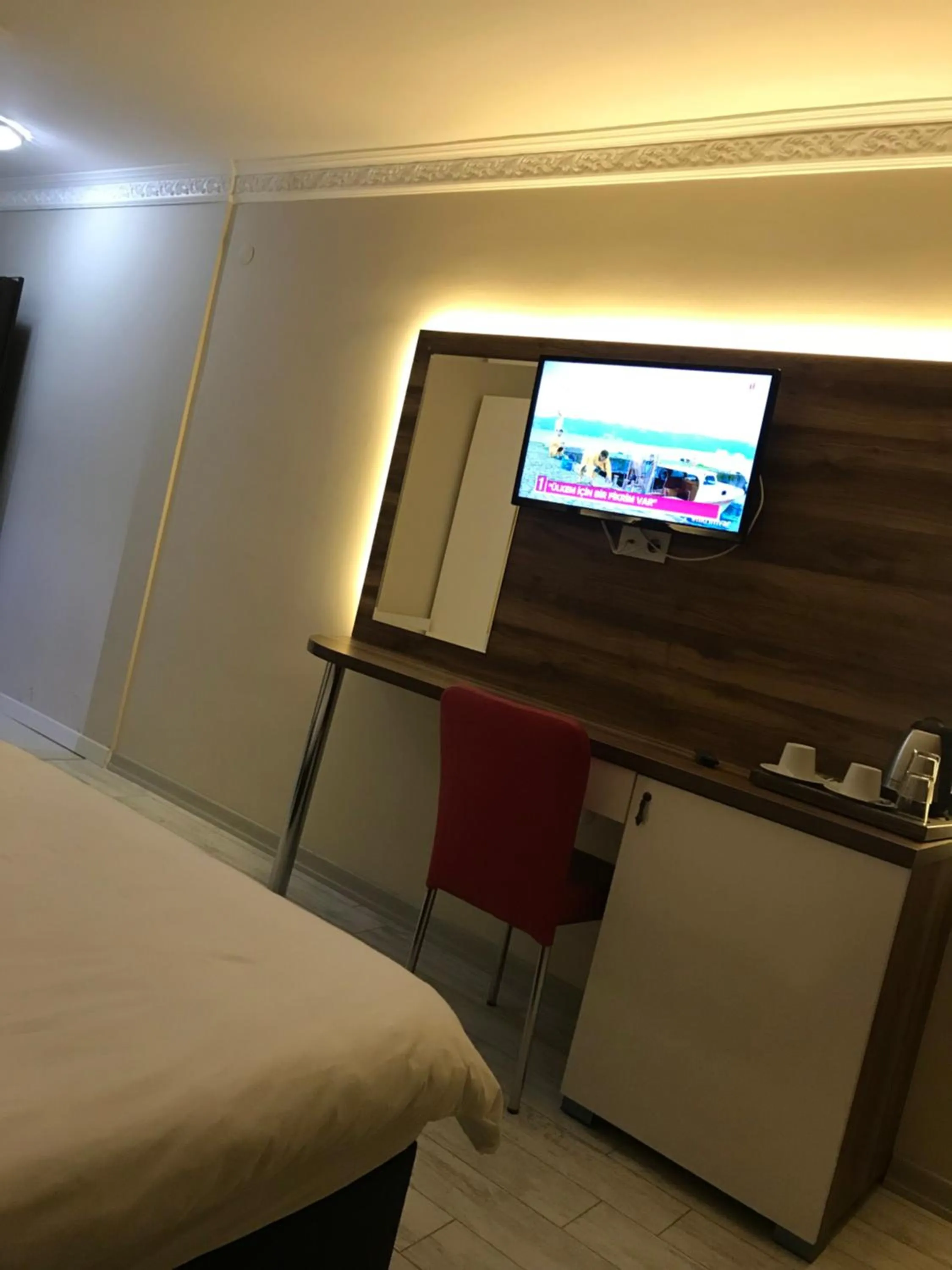 Bed in ANKARA ATLANTİK OTEL