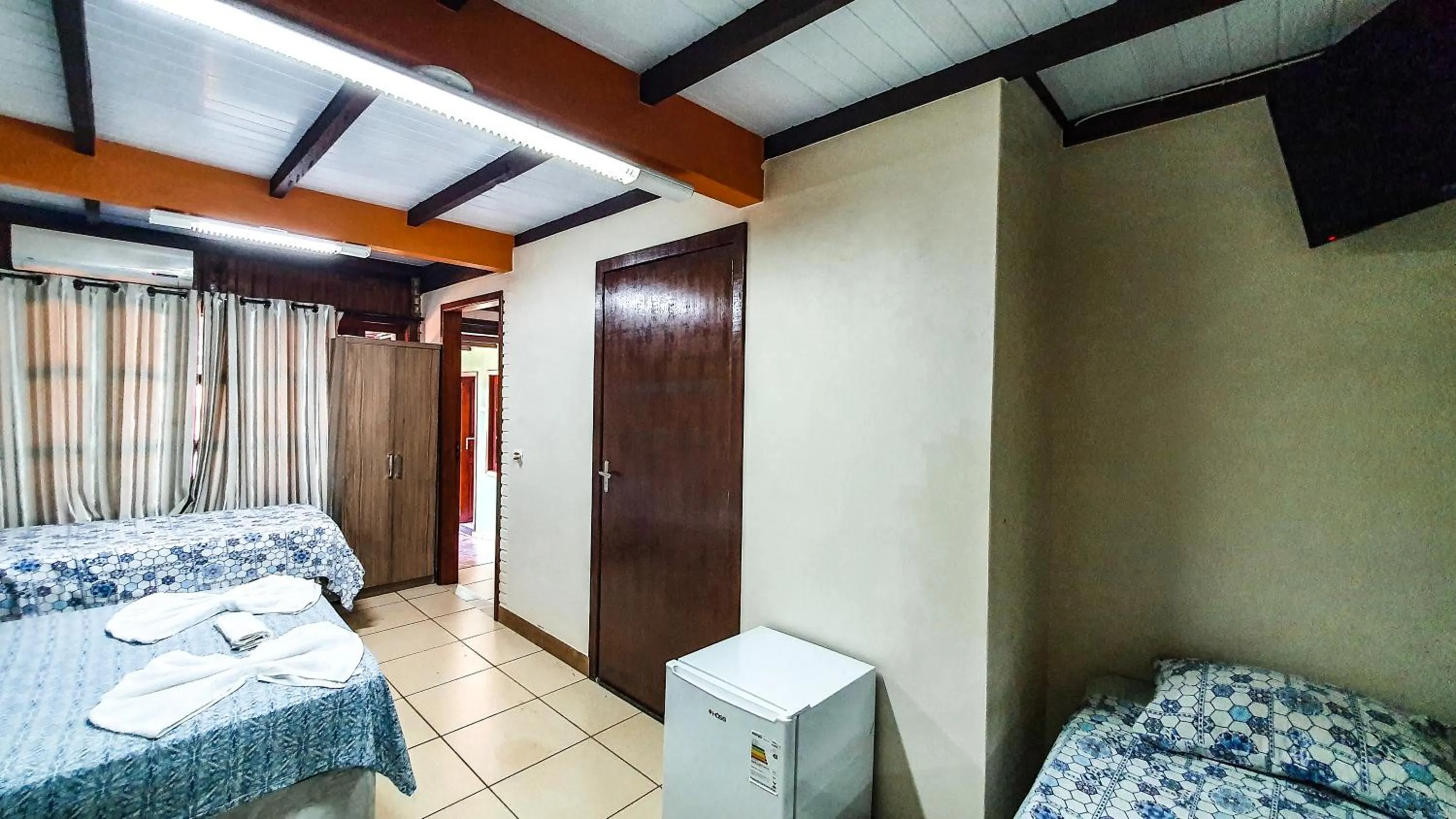 Bed in Pousada do Alemão