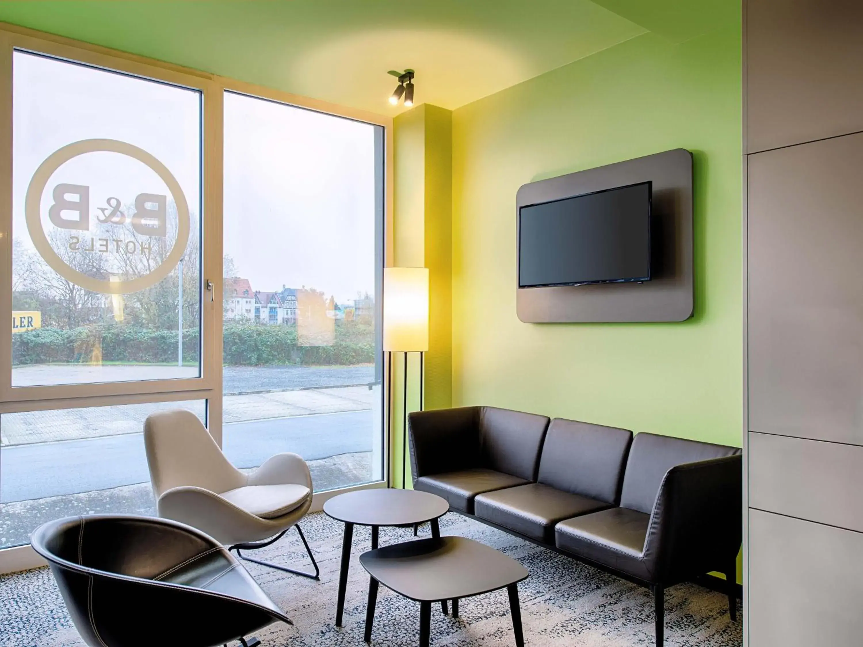 Lobby or reception in B&B Hotel Kassel-City Lobby or reception in B&B Hotel Kassel-City