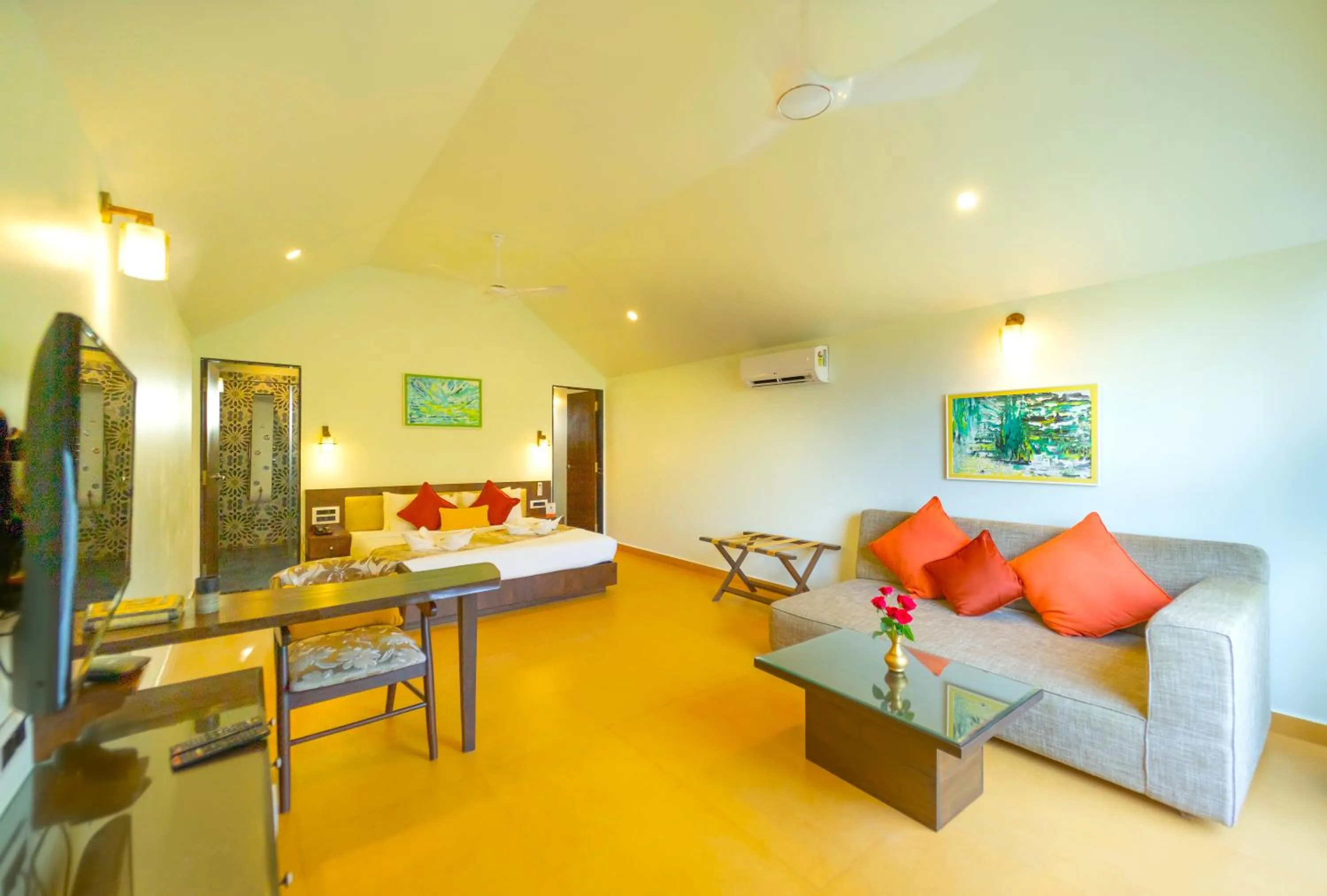 Sea view in Resort Terra Paraiso Goa - A Beach Property