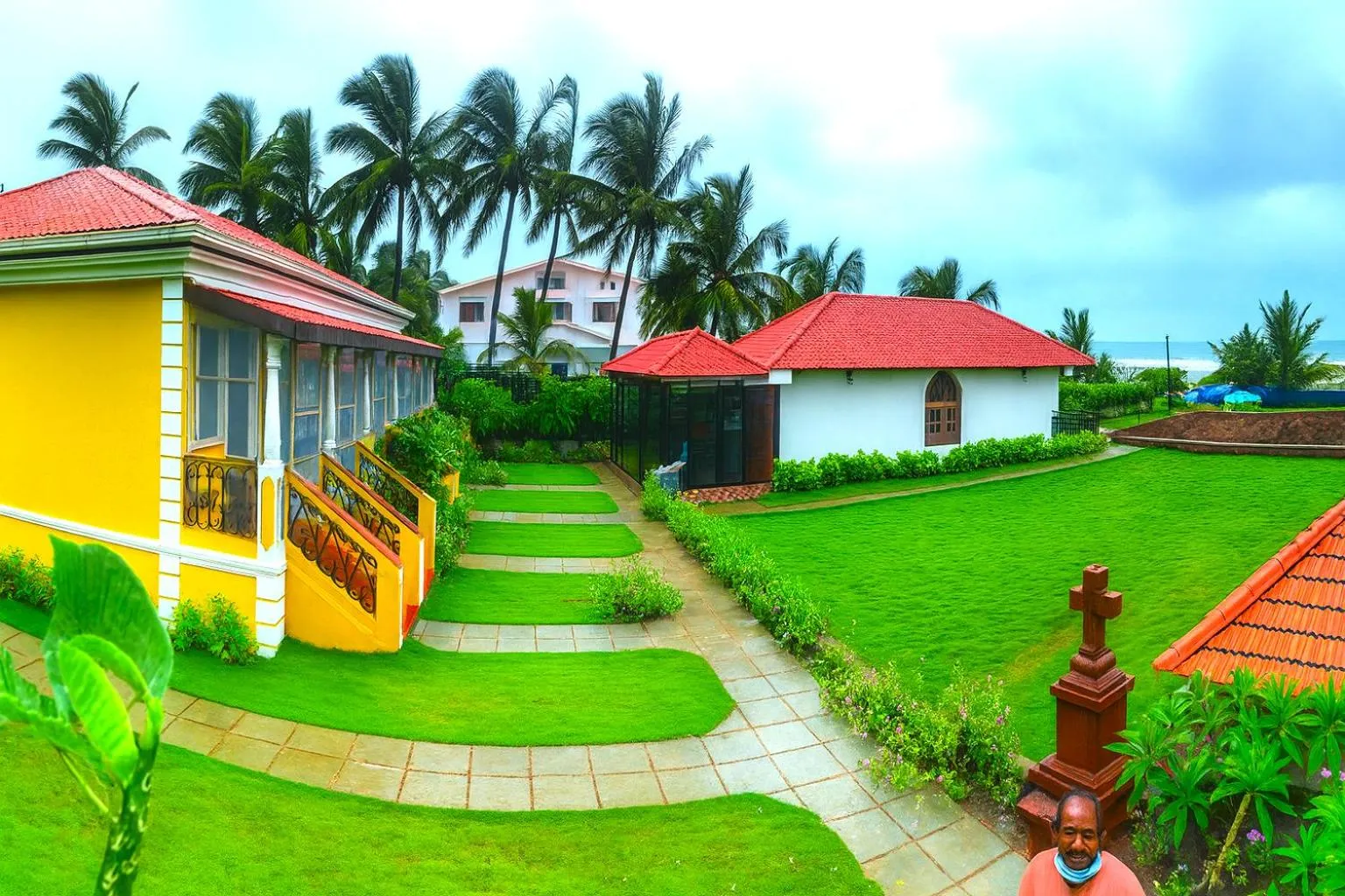 Property building in Resort Terra Paraiso Goa - A Beach Property