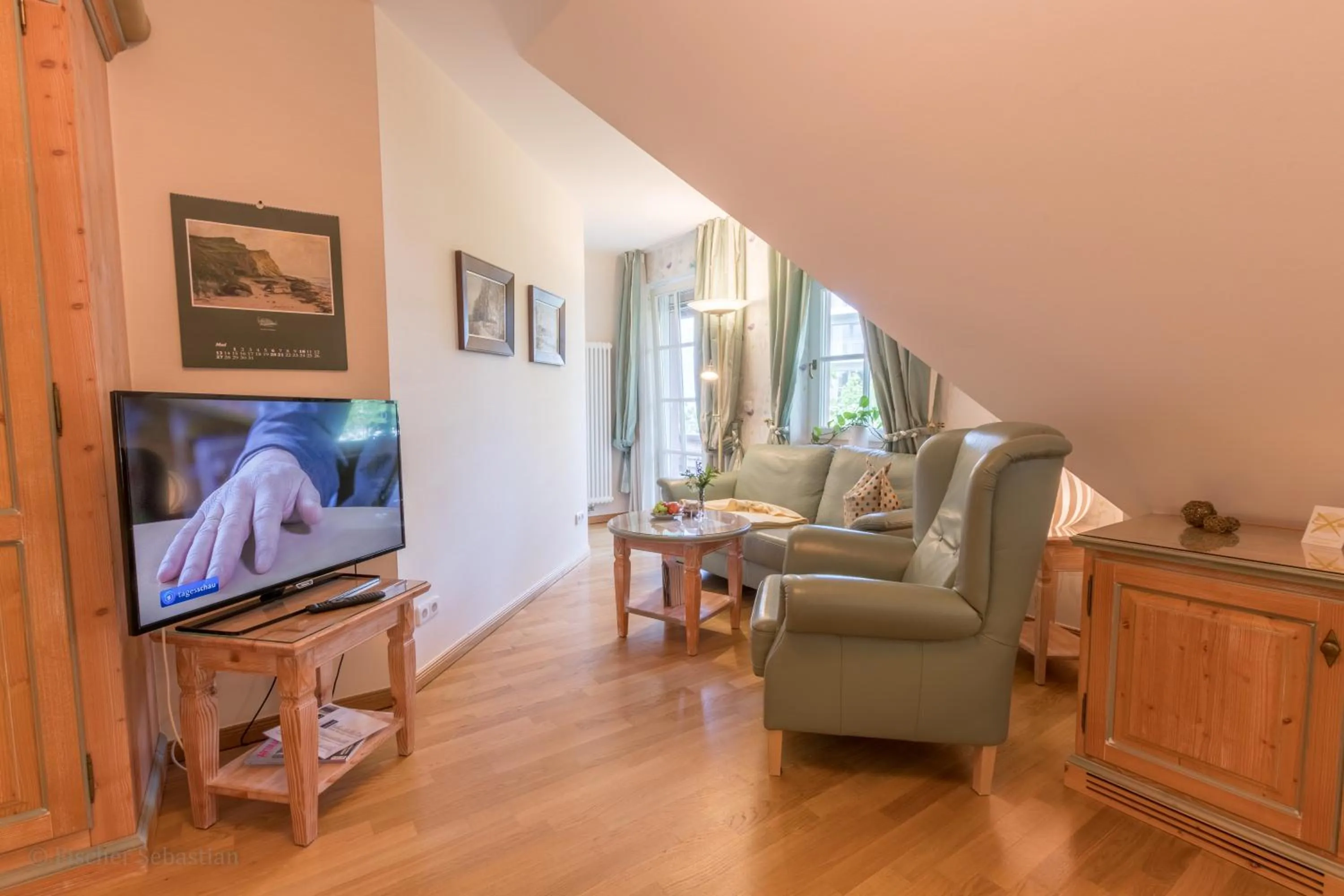 Living room in Romantik Hotel Namenlos