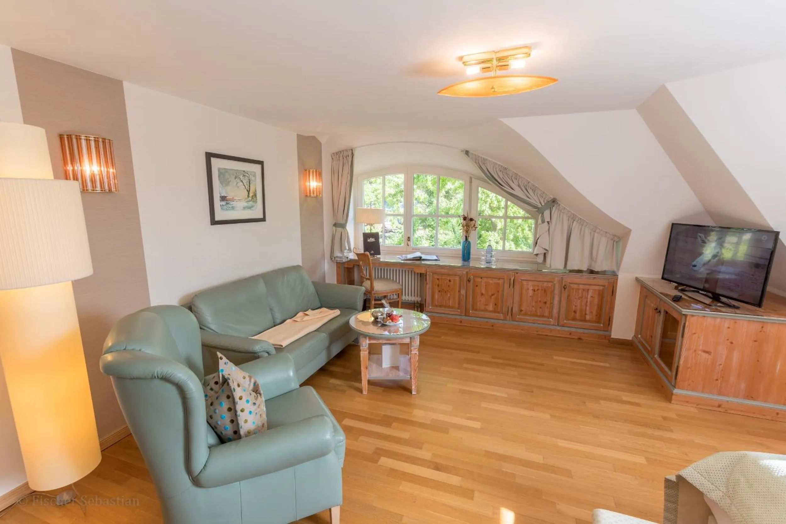 Living room in Romantik Hotel Namenlos