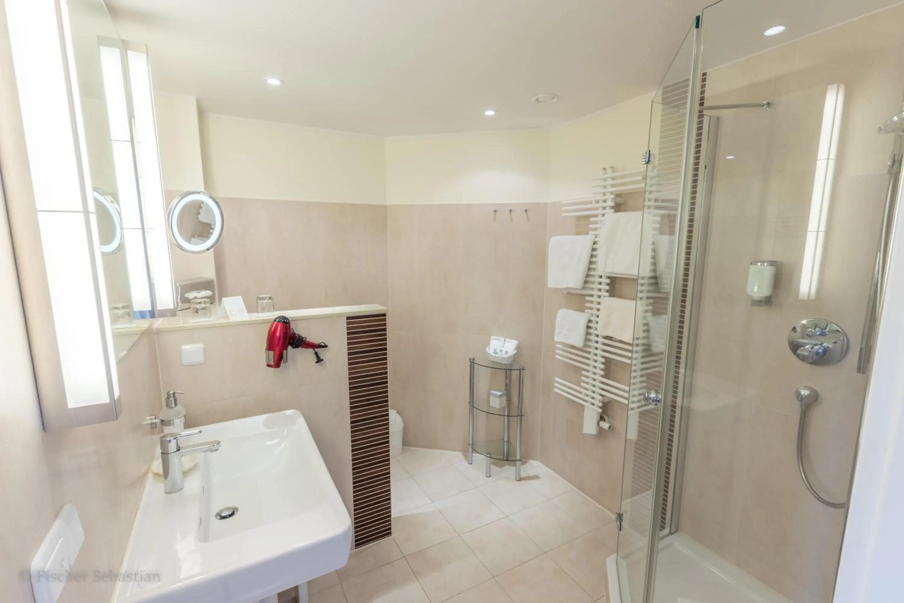 Bathroom in Romantik Hotel Namenlos