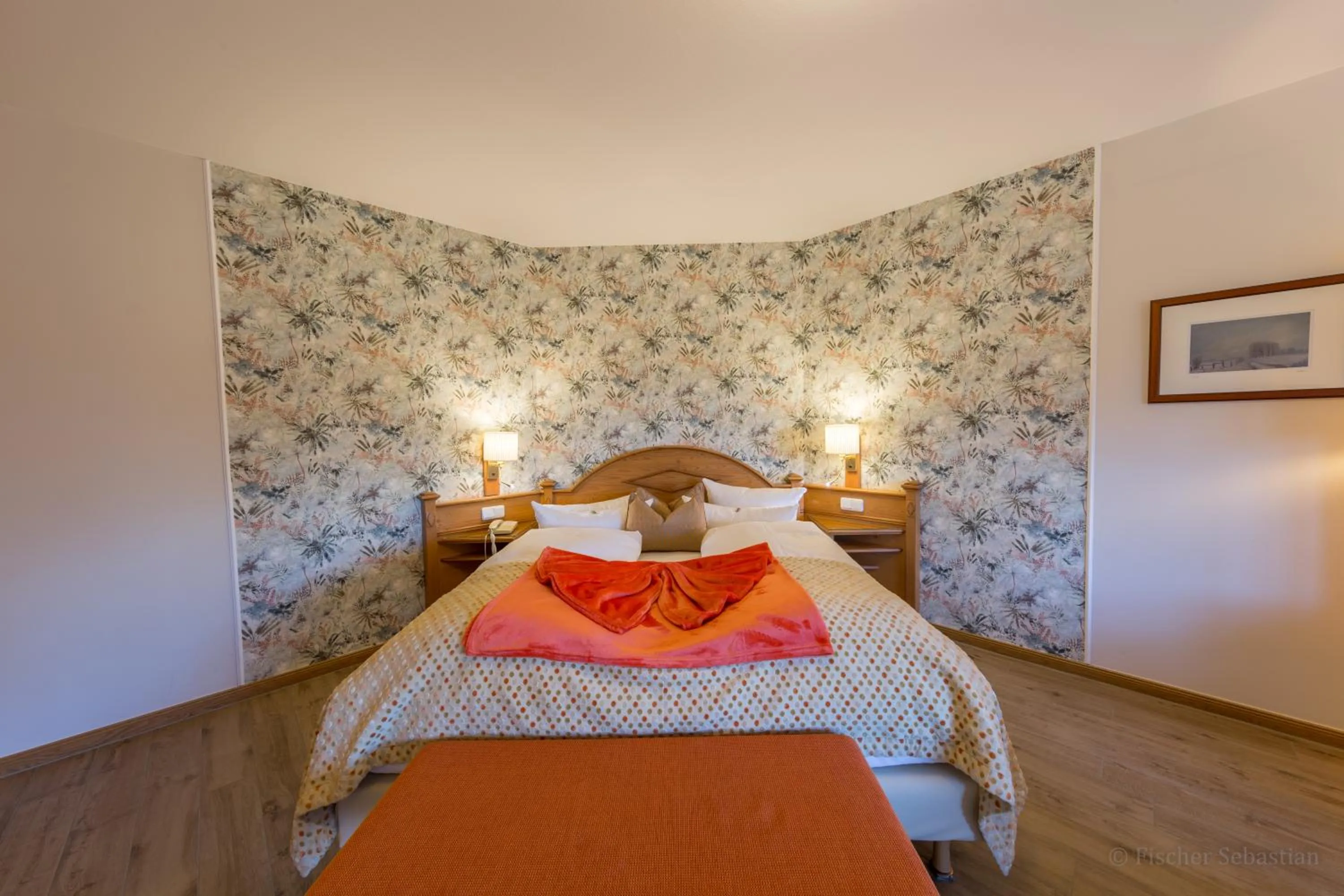 Bedroom, Bed in Romantik Hotel Namenlos