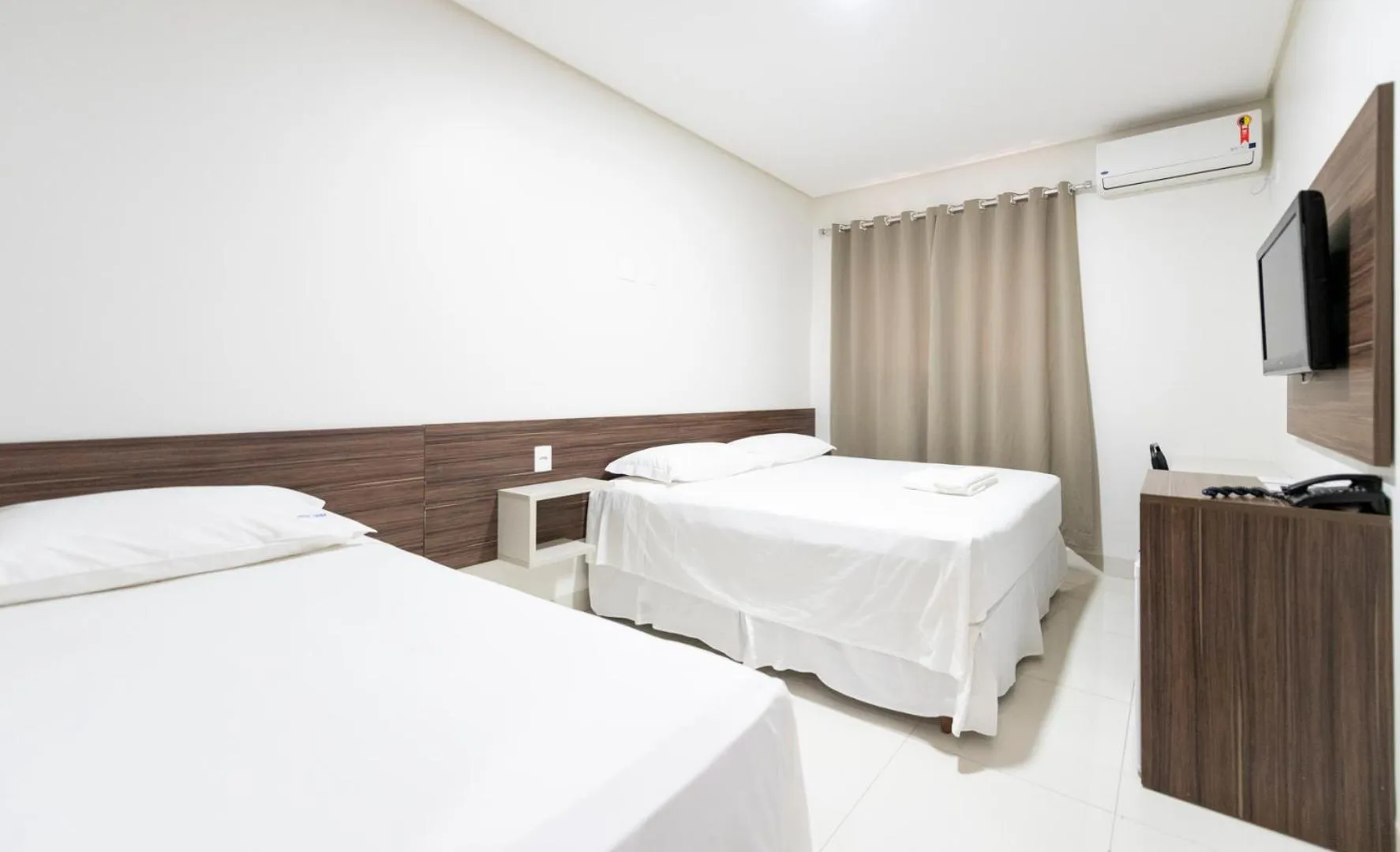 Photo of the whole room, Bed in Hotel Tainá - Aeroporto Cuiabá