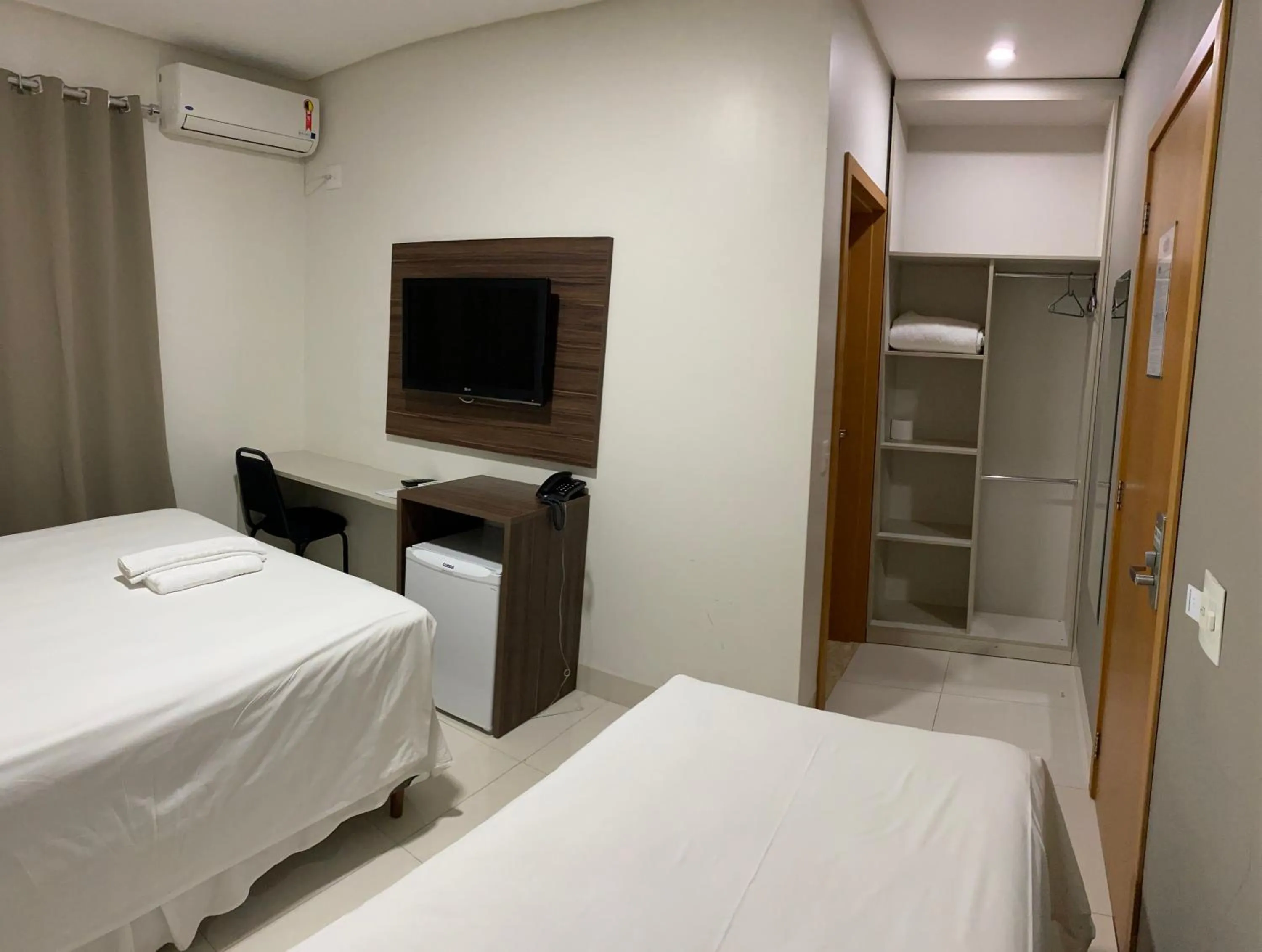 Bed in Hotel Tainá - Aeroporto Cuiabá